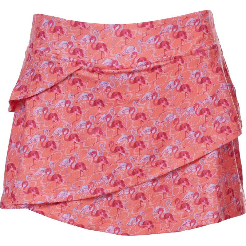 BCG Girls' Tennis Layered Swing Skort Raspberry Flamingo, Large - Girls Athletic Shorts at Academy Sports