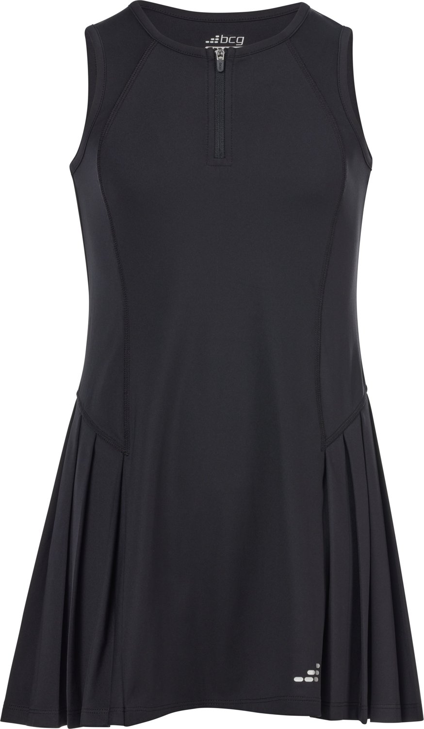 BCG Girls' Tennis Pleated 1/4-Zip Dress