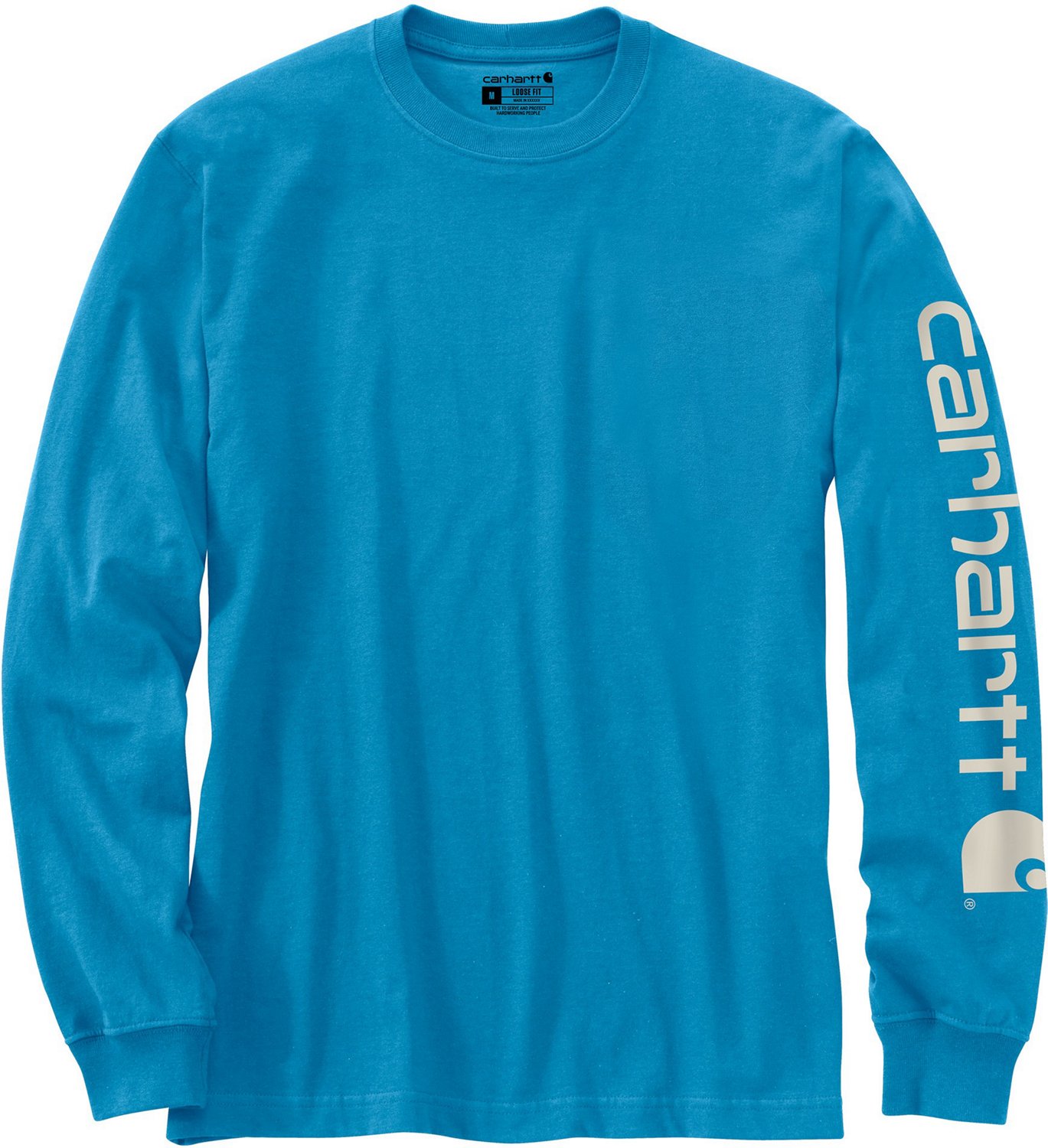 Carhartt Men's Long Sleeve Graphic Logo T-shirt                                                                                  - view number 2