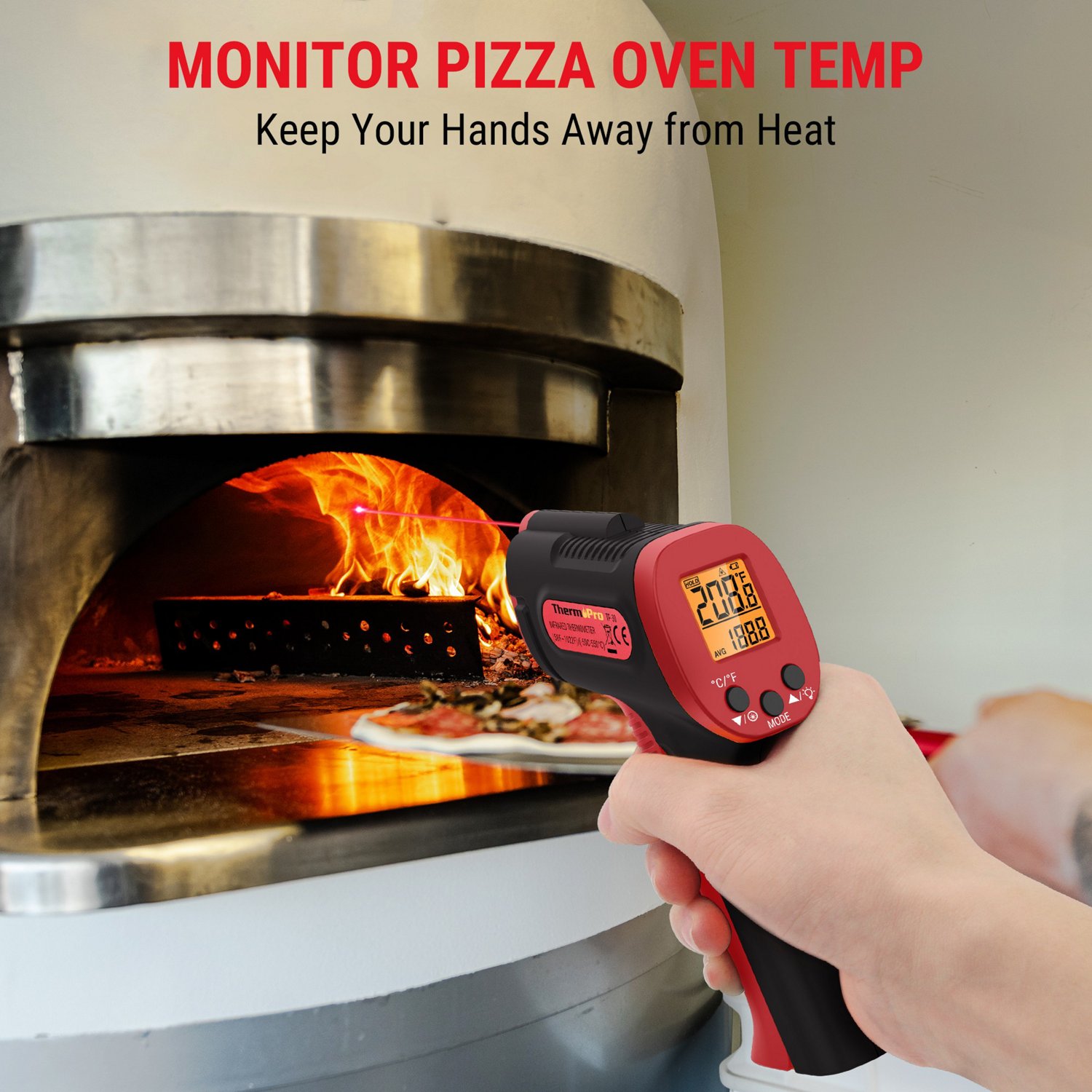 ThermoPro TP30Q Infrared Thermometer                                                                                             - view number 9