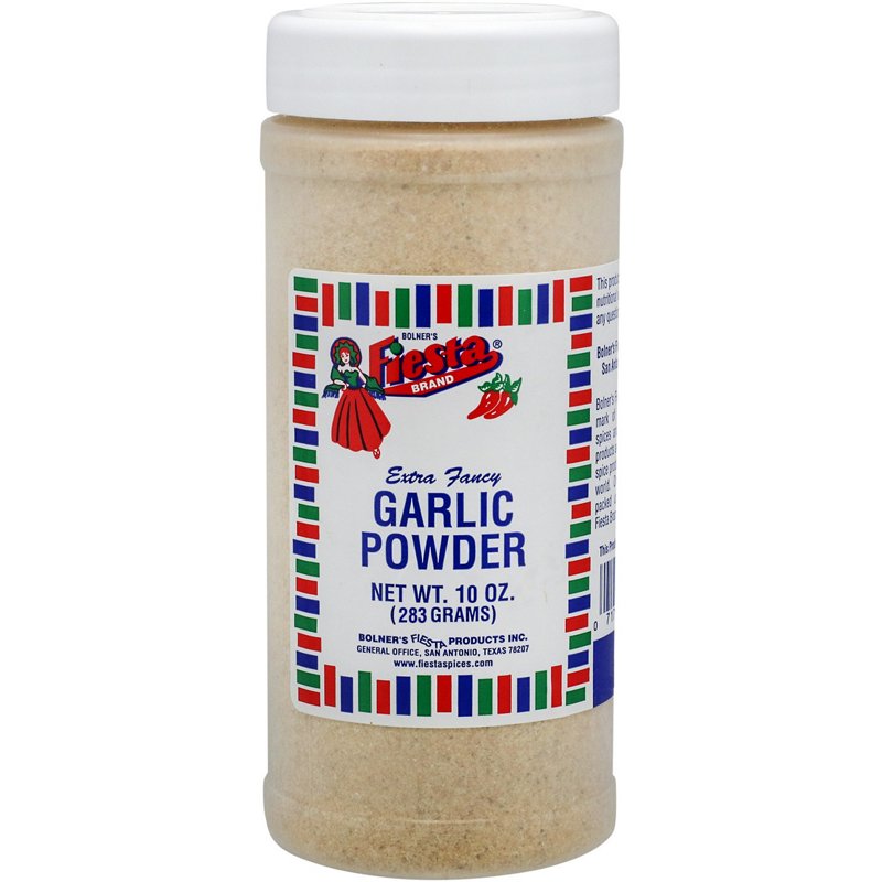 Bolner Fiesta 10 oz Granulated Garlic Powder - Seasonings at Academy Sports