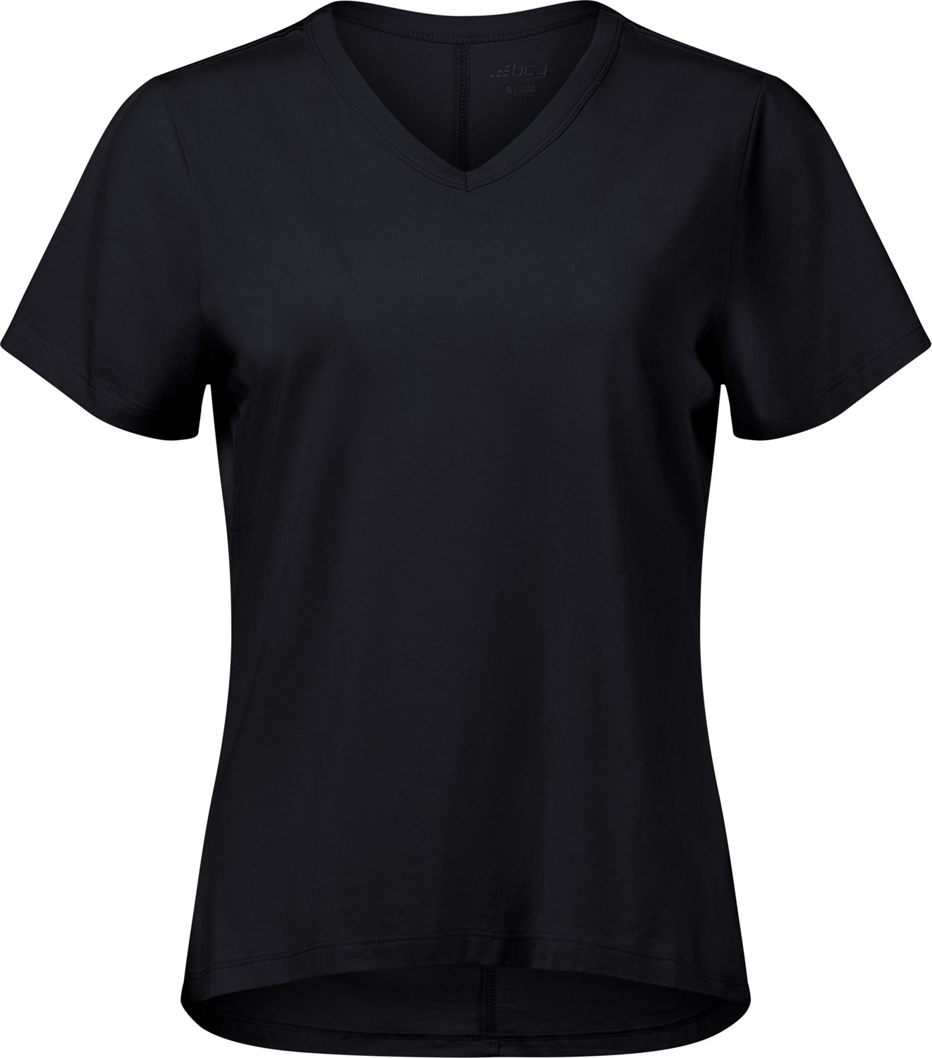 BCG Women's Sign Relaxed V-neck Jersey T-shirt