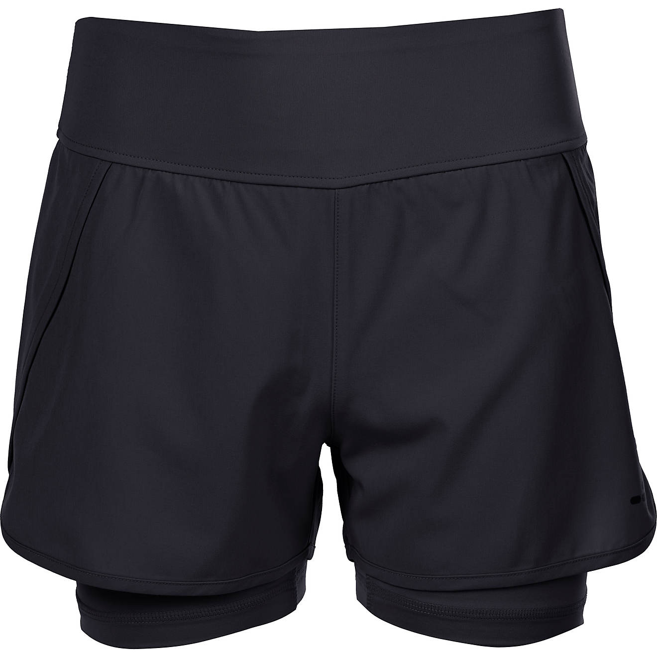 BCG Girls' Run Knit WB 2-in-1 Running Shorts                                                                                     - view number 1