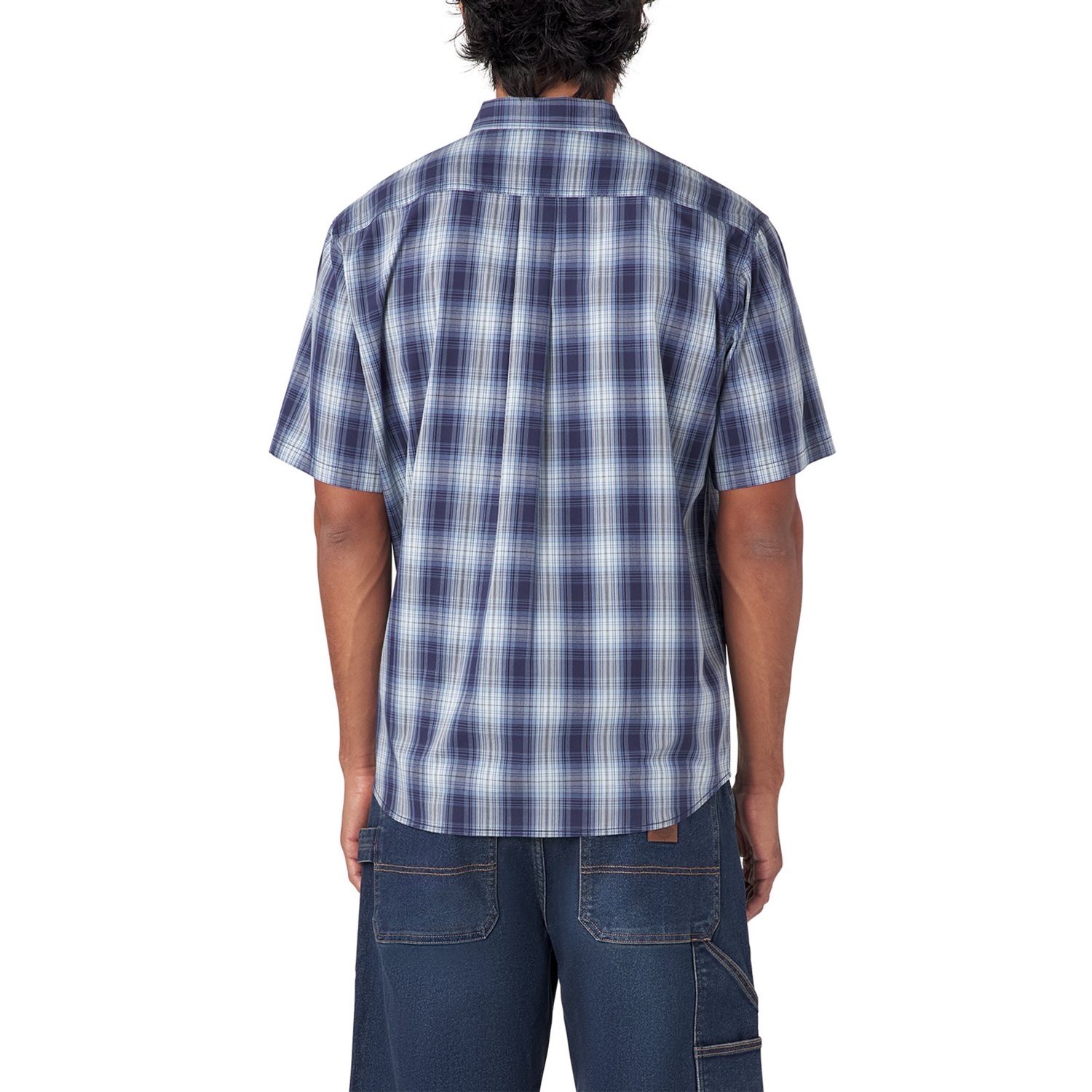 Dickies Men's Flex Woven Plaid Button Down Work Shirt - view number 2