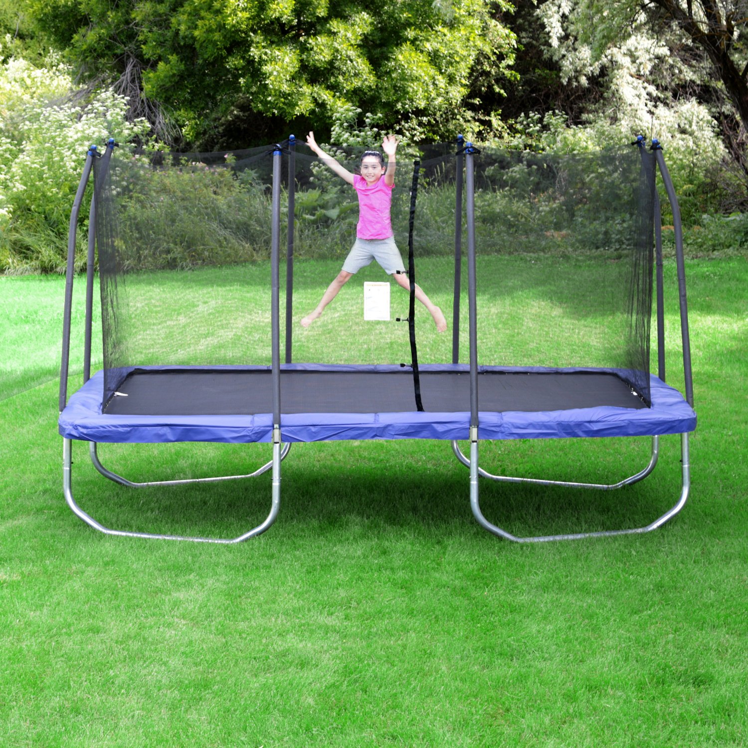 Skywalker Trampolines 15 ft Rectangle Trampoline With Enclosure Academy