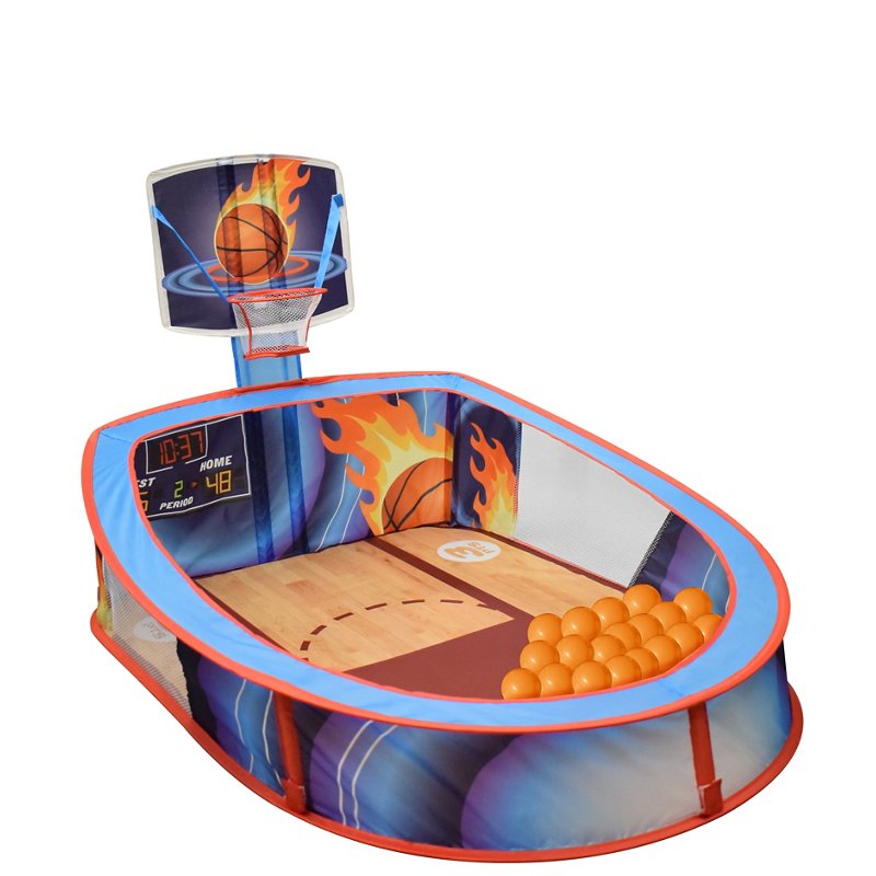 Sunny Days Entertainment Pop-N-Play Basketball Pit with Balls - Outdoor Games at Academy Sports