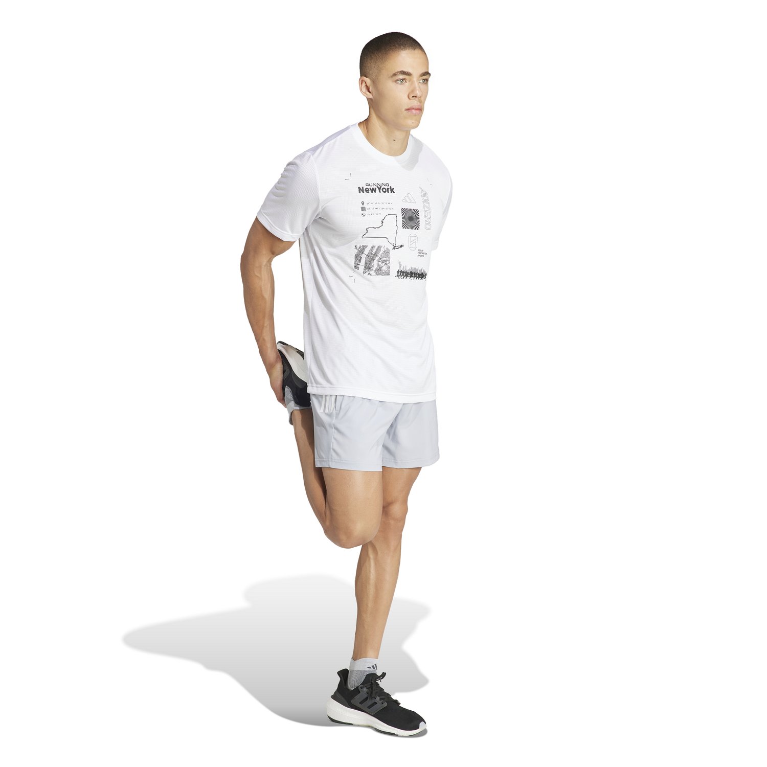 adidas Men's Own the Run Running Shorts 5 in                                                                                     - view number 5