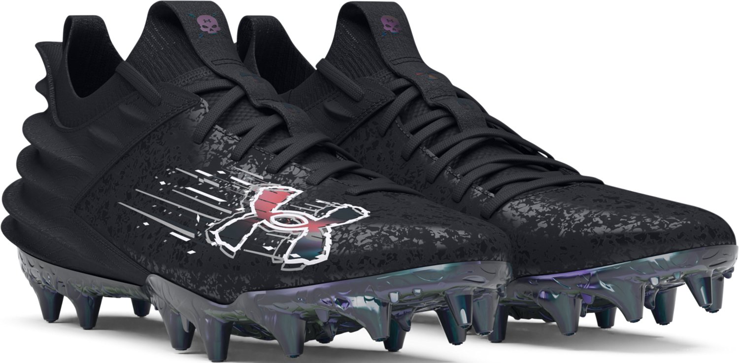 Under Armour Men's Blur Smoke Suede 2.0 MC Football Cleats                                                                       - view number 3