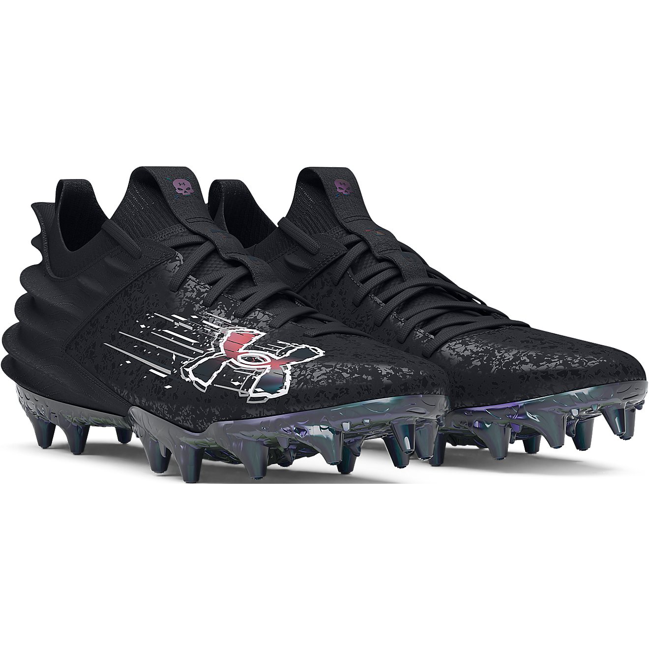 Under Armour Men's Blur Smoke Suede 2.0 MC Football Cleats                                                                       - view number 3