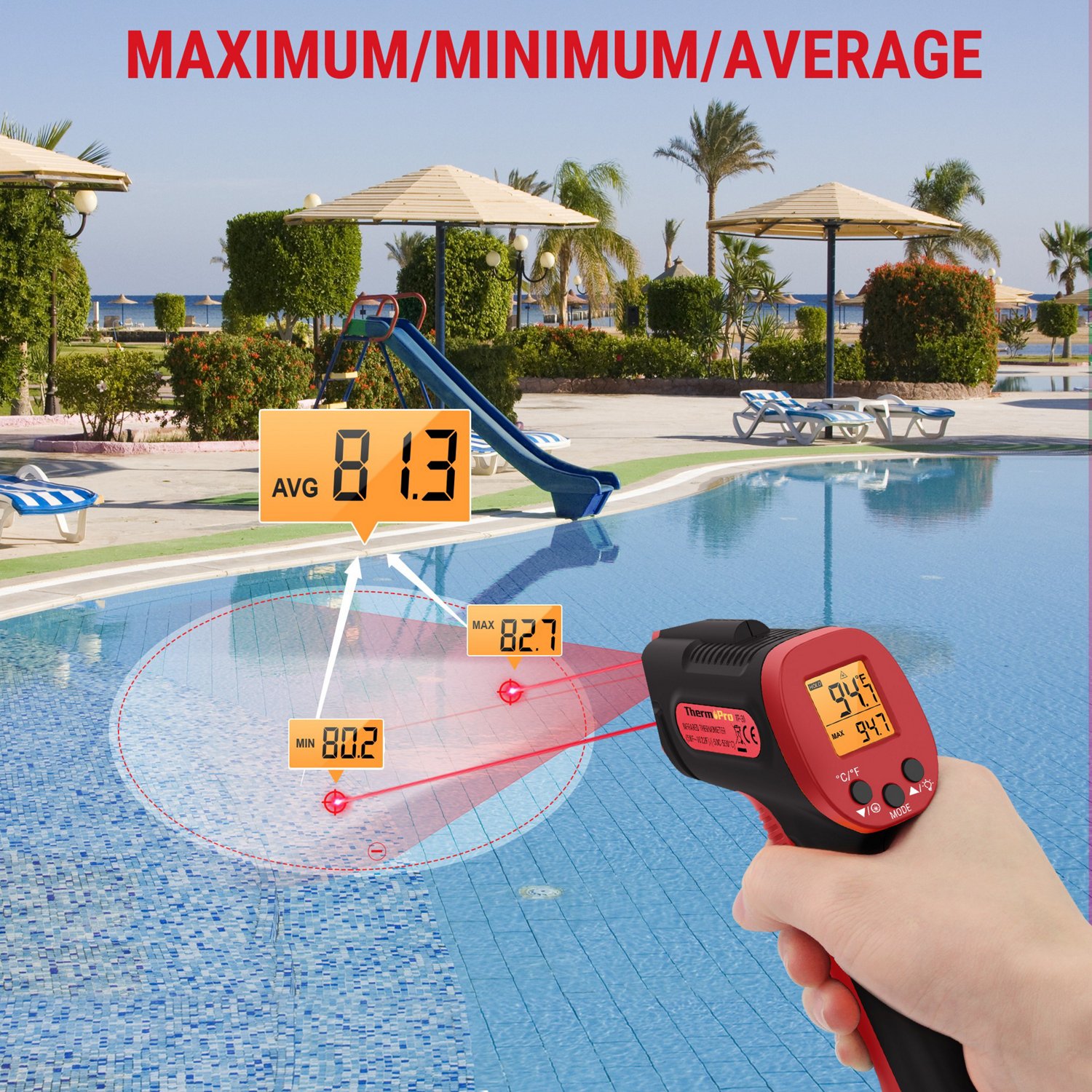 ThermoPro TP30Q Infrared Thermometer - view number 8