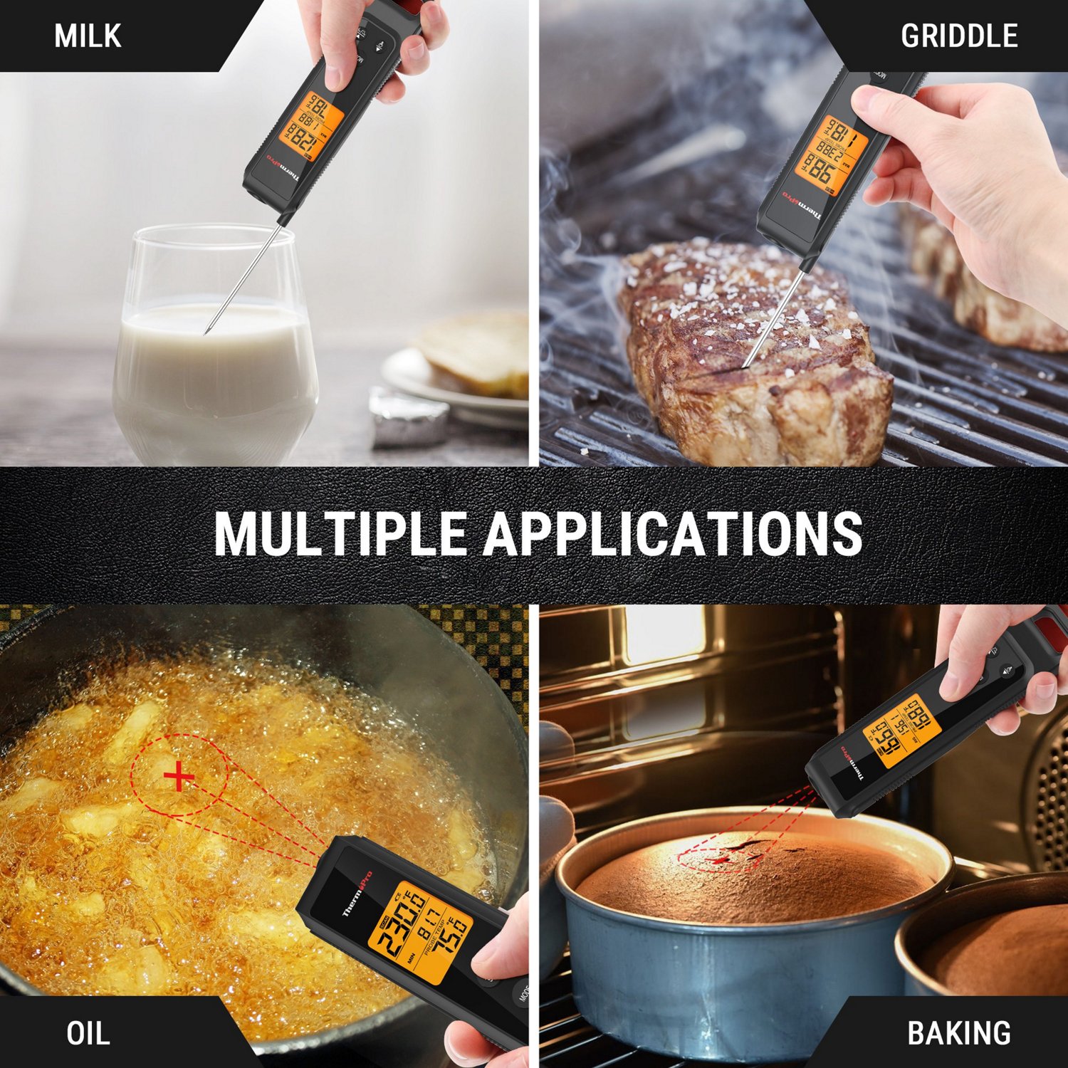 ThermoPro TP420W 2-in-1 Instant Read Thermometer                                                                                 - view number 8