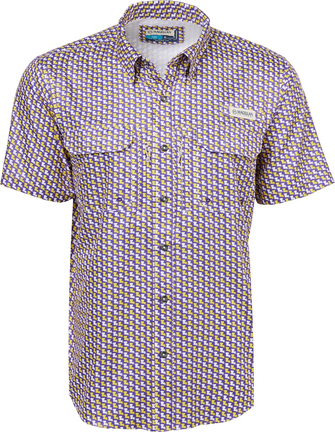 Magellan Outdoors Men's LA Local State Print Shirt