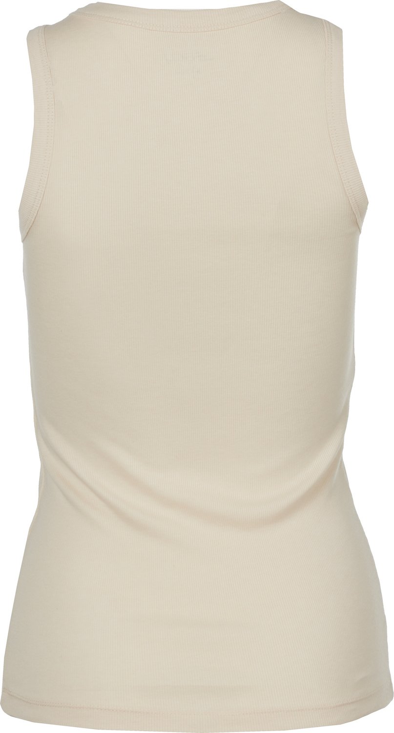 BCG Women's Sign High Neck Solid Rib Tank Top - view number 2