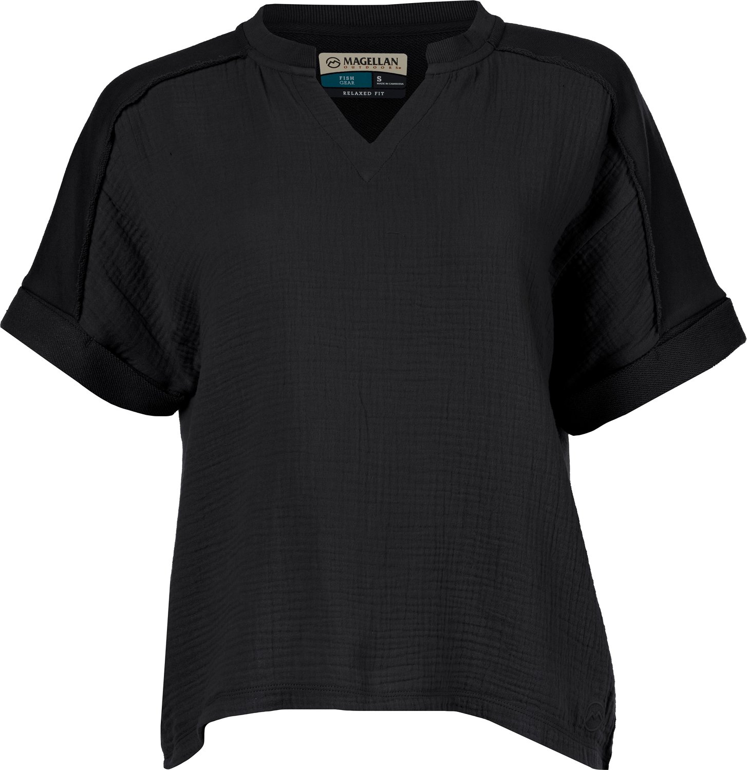 Magellan Outdoors Women's Summer Mixed Media Top - view number 1