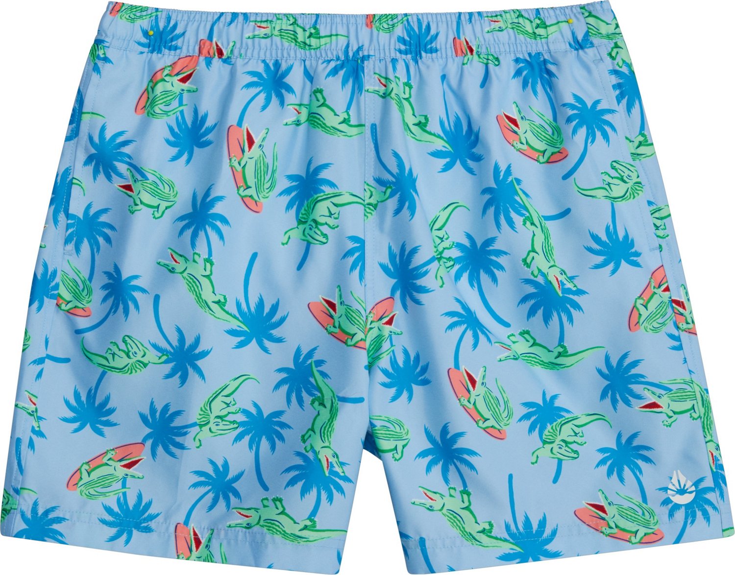 O'Rageous Men's Surfing Crocs Printed Volley Swim Shorts 6 in