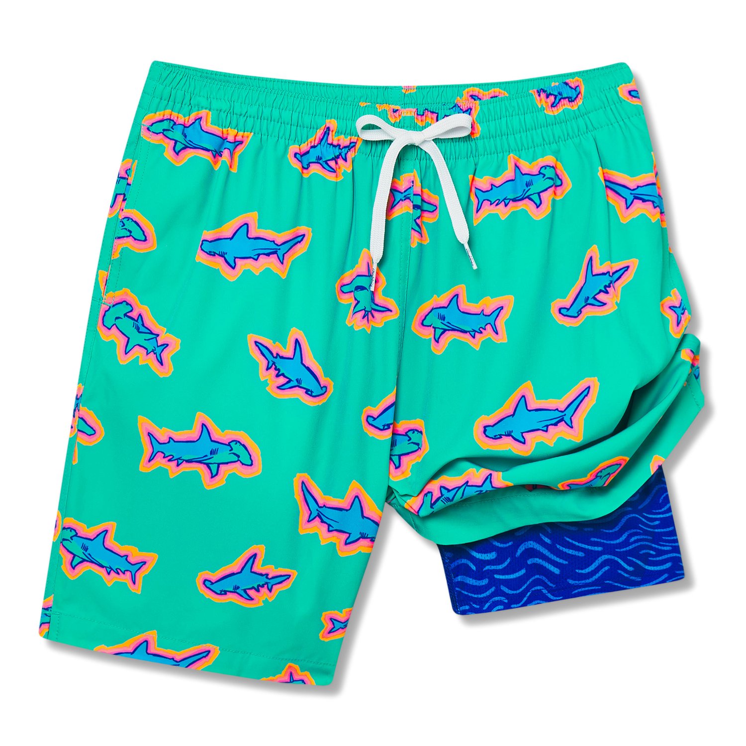 Chubbies Men's Apex Swimmers Lined Stretch Classic Swim Trunks 7 in ...