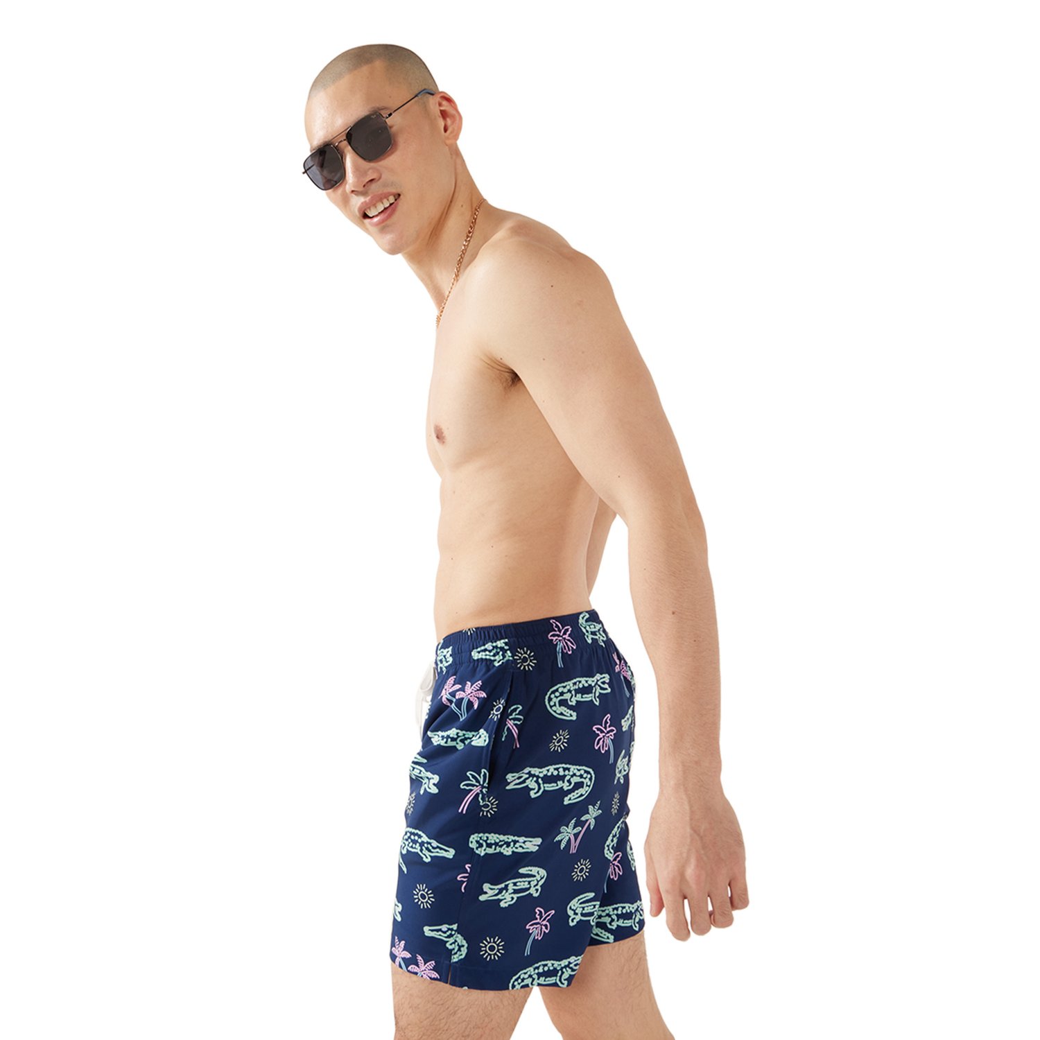 Chubbies Men's The Neon Glades Classic Swim Trunks 7 in - view number 3