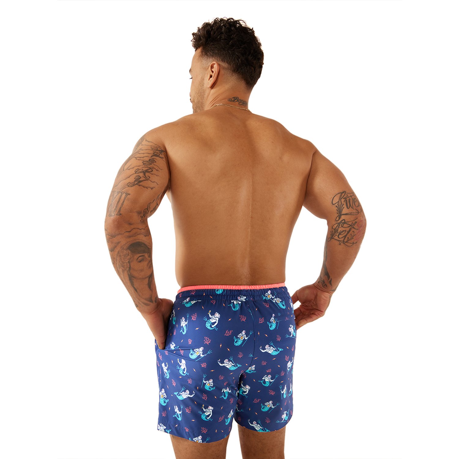 Chubbies Men's The Triton of the Seas Classic Swim Trunks 5.5 in - view number 2