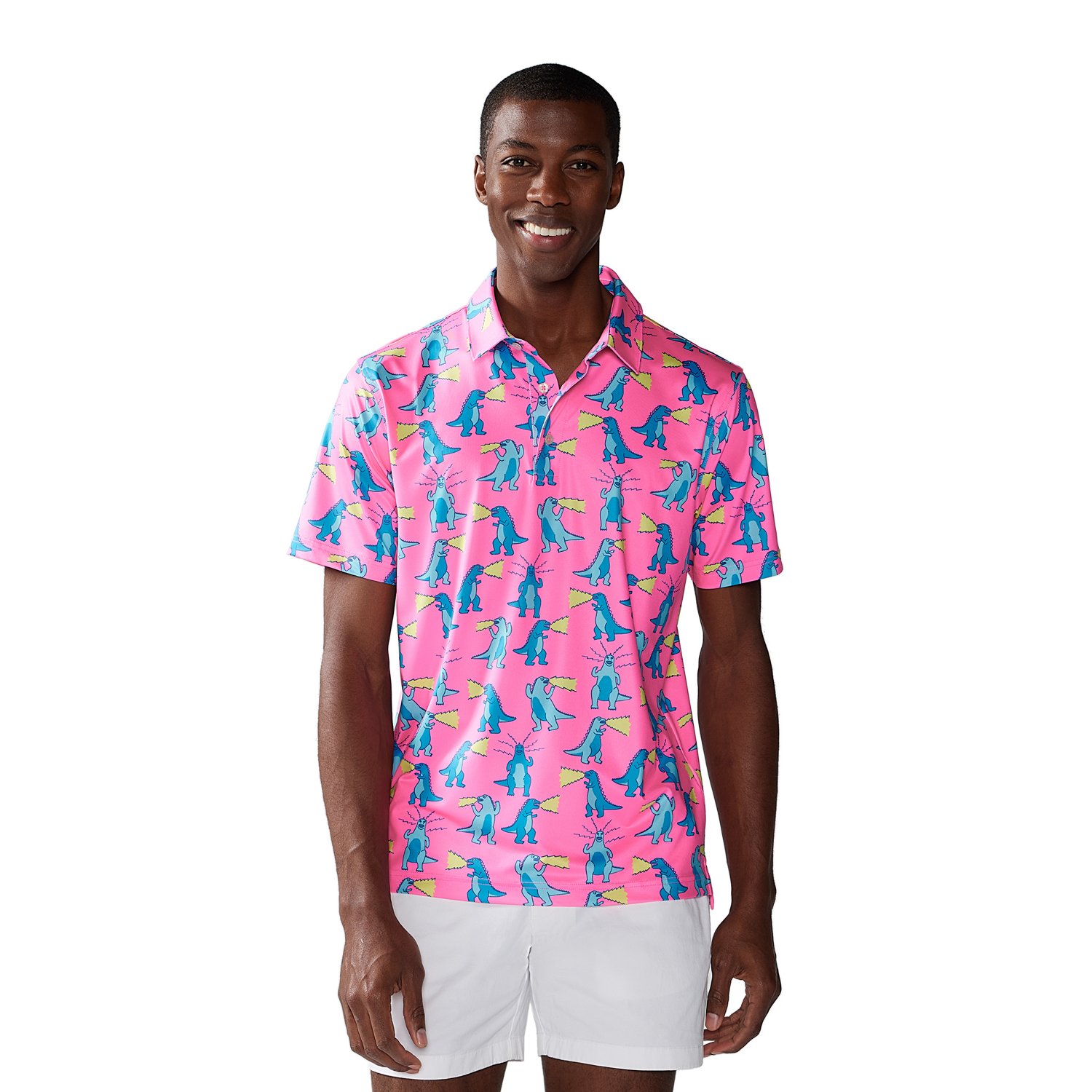 Chubbies Men's The Hear Me Roar Performance 2.0 Polo Shirt | Academy