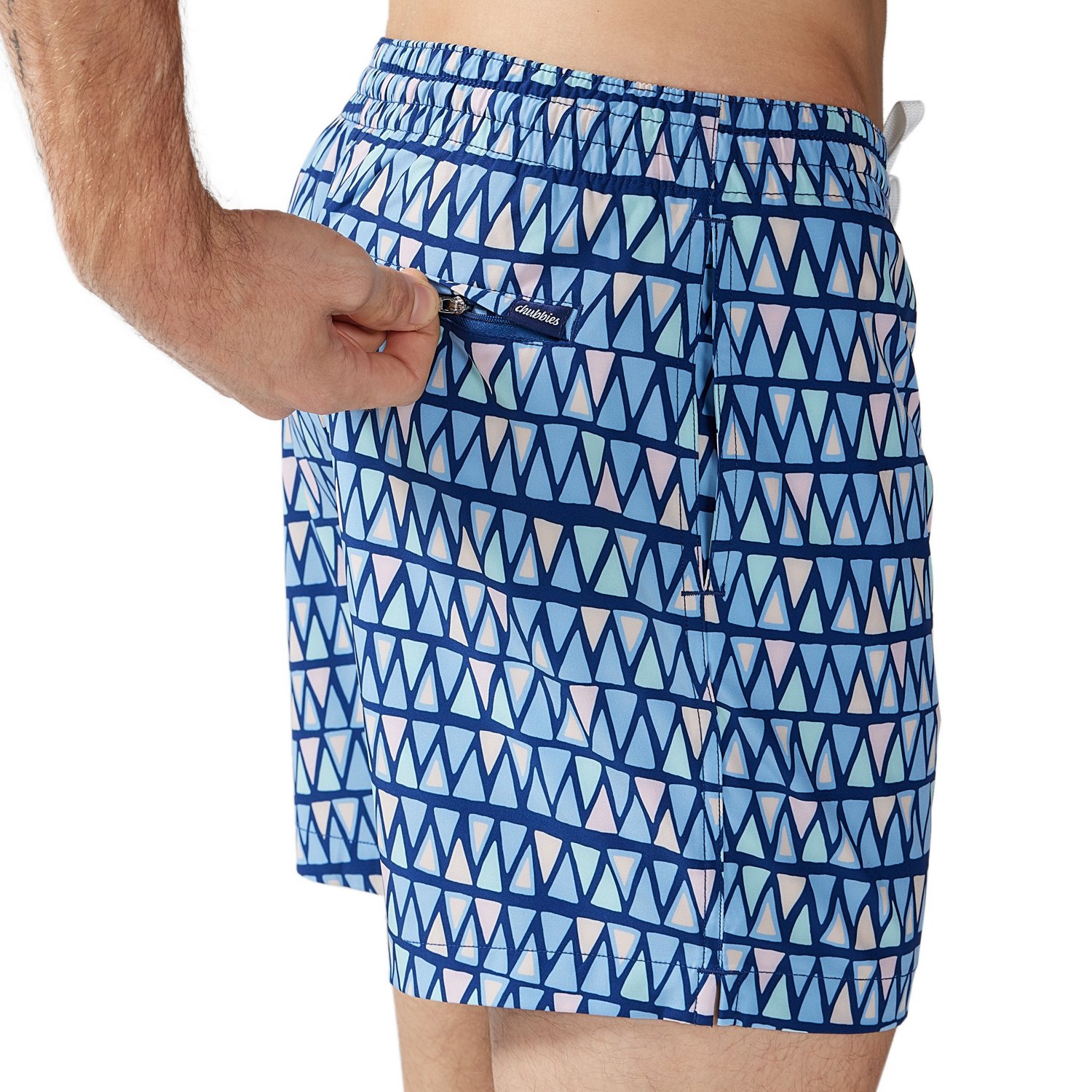 Chubbies Men's The Triangu-laters Classic Swim Trunks 5.5 in - view number 4
