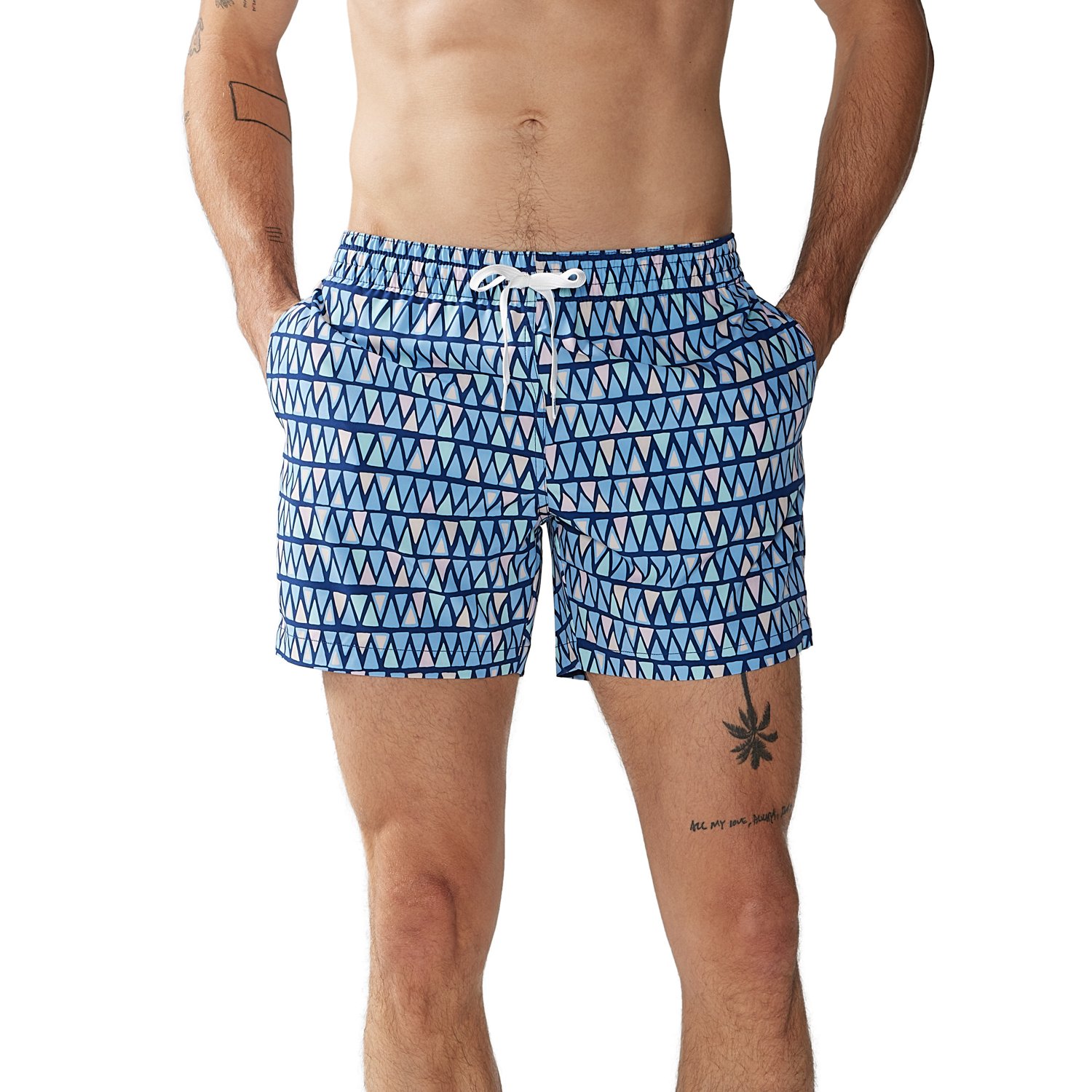 Chubbies Men's The Triangu-laters Classic Swim Trunks 5.5 in | Academy