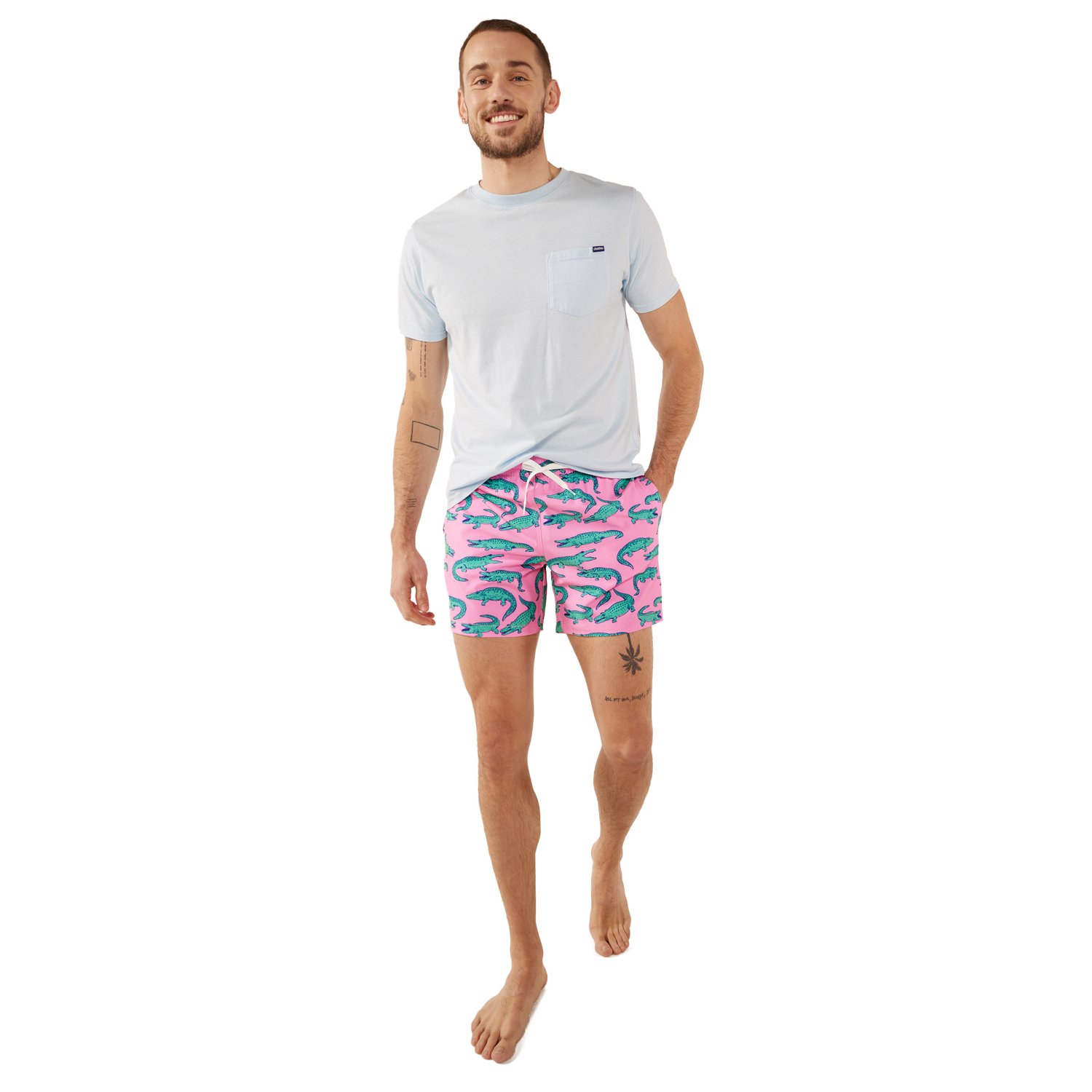 Chubbies Men's The Triangu-laters Lined Stretch Classic Swim Trunks 5.5 in - view number 4