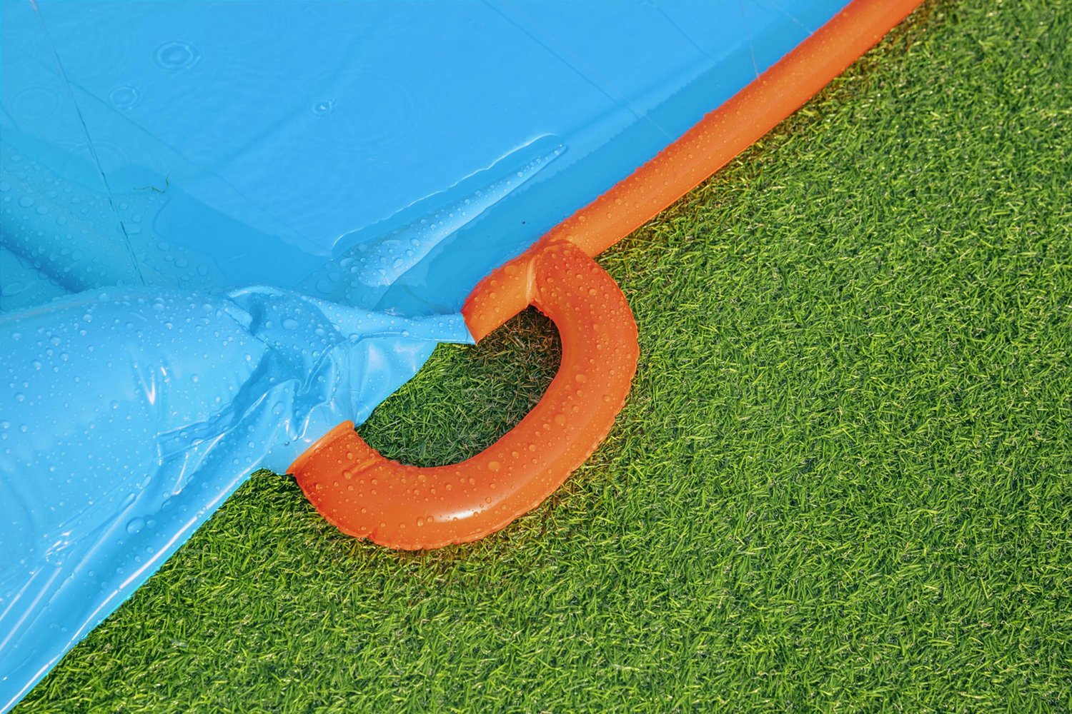 H2OGO! Triple 16 ft Water Slide with Tsunami Splash Ramp                                                                         - view number 5