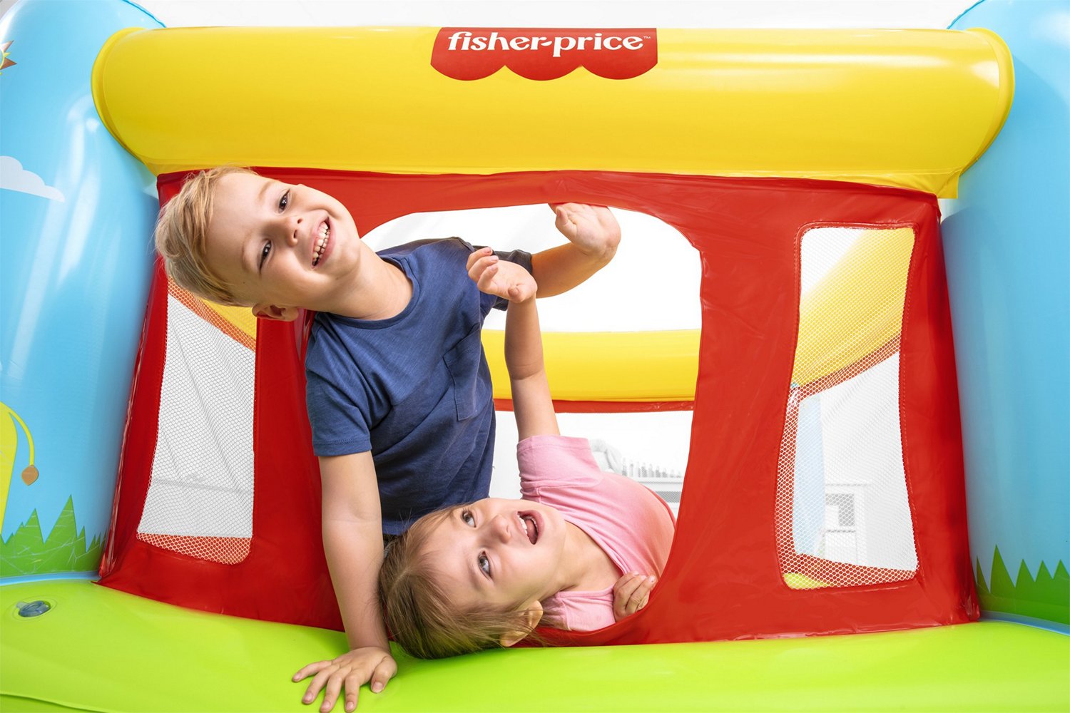 Bestway Fisher Price Bouncetastic Rectangular Bouncer Academy