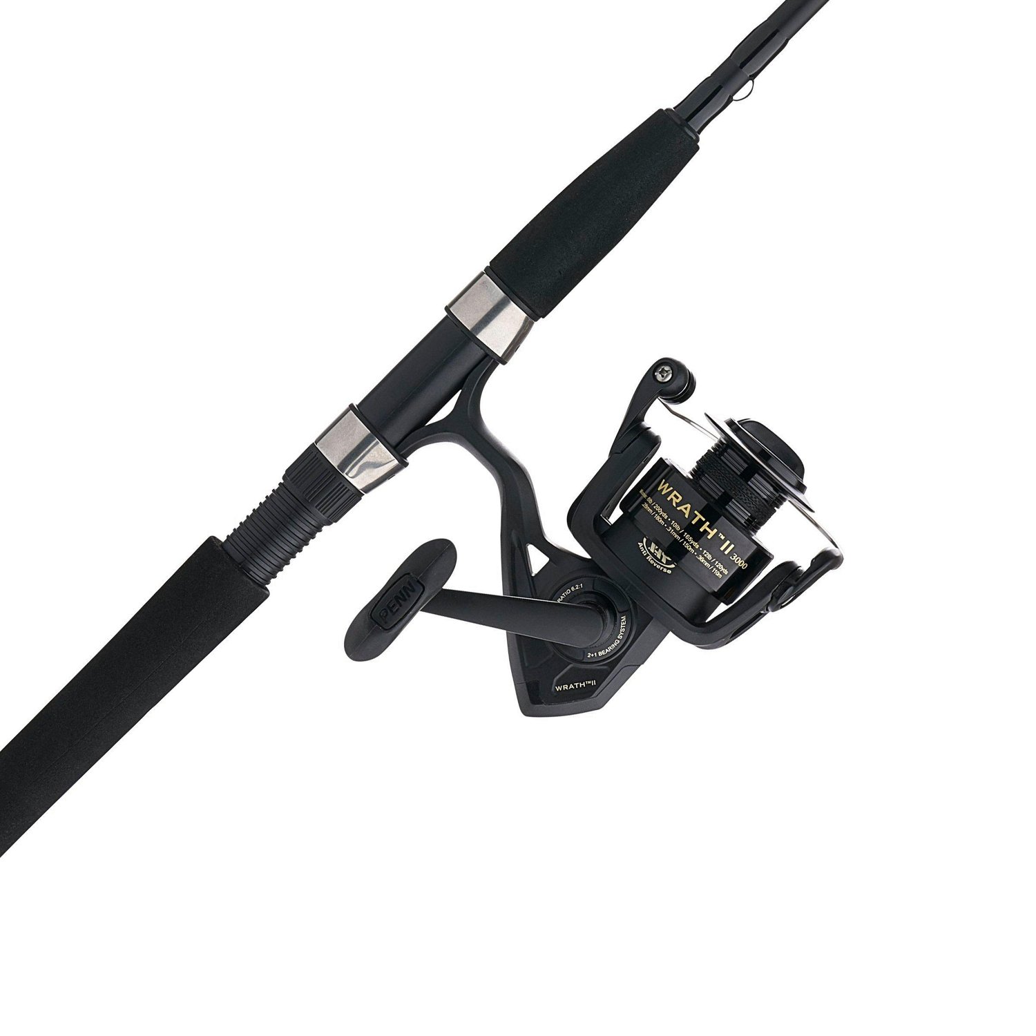 Penn Pursuit Ii 7 Ft. Medium Reel And Fishing Rod Combo, Saltwater Rods &  Reels, Sports & Outdoors