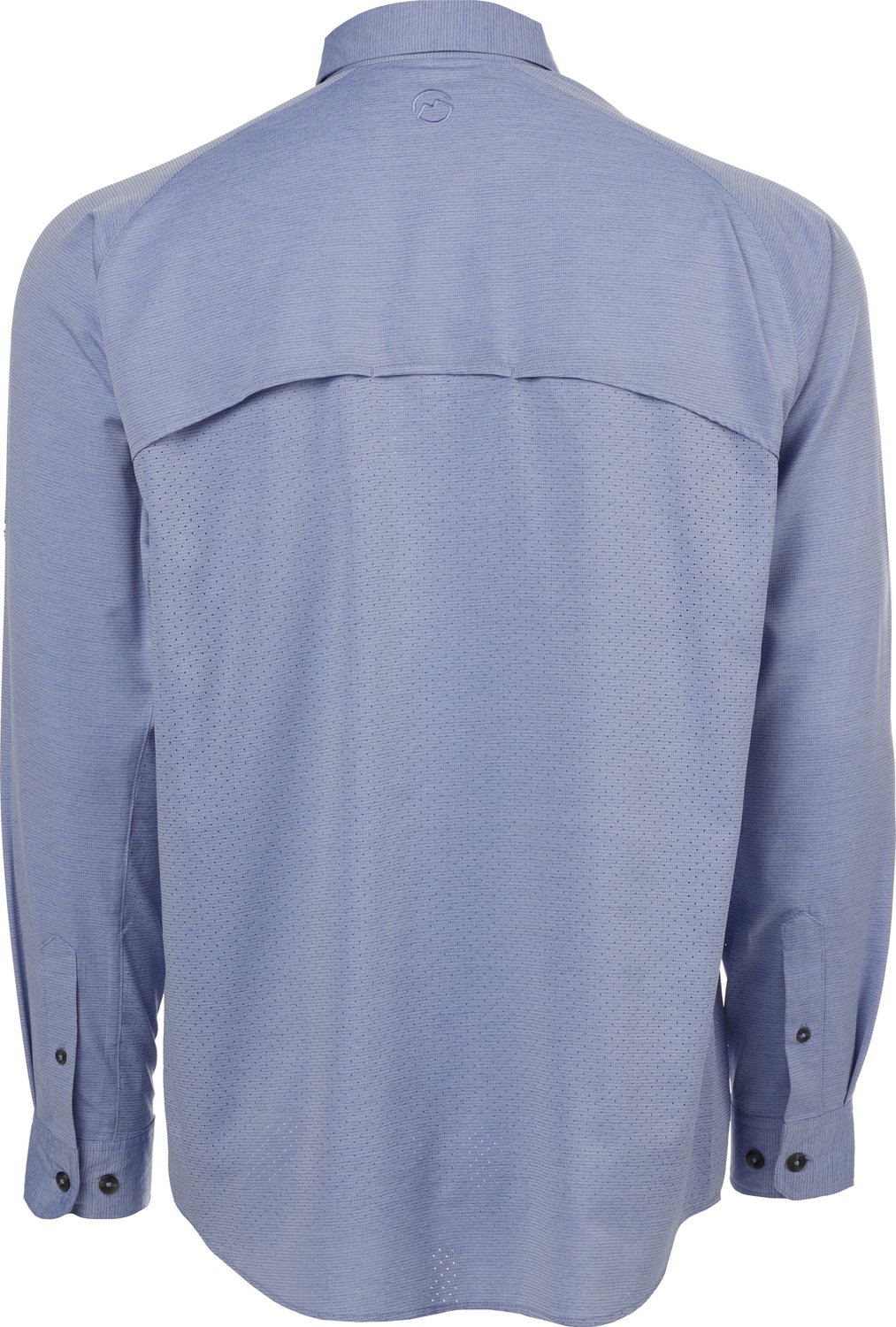 Magellan Outdoors Men's Heather Pro Angler Long Sleeve Fishing Shirt - view number 2