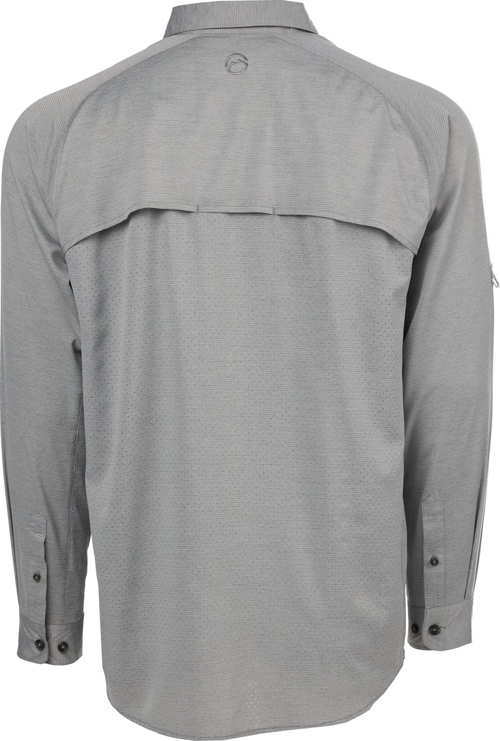 Magellan Outdoors Men's Heather Pro Angler Long Sleeve Fishing Shirt - view number 2