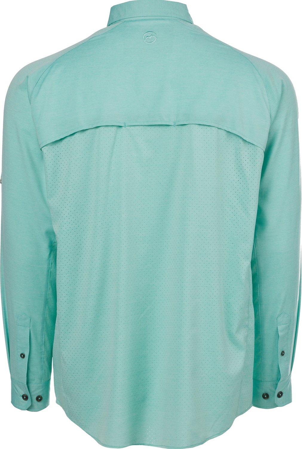 Magellan Outdoors Men's Heather Pro Angler Long Sleeve Fishing Shirt - view number 2