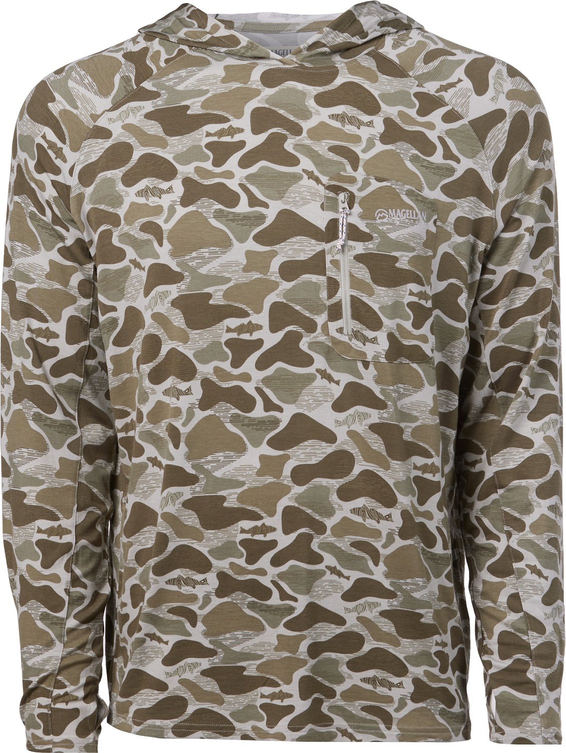 Academy Sports + Outdoors Magellan Outdoors Men's Shore and Line Hoodie