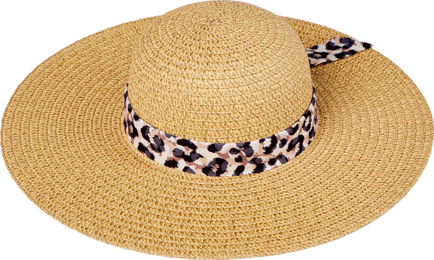 O'Rageous Women's Print Band Sparkle Sun Hat