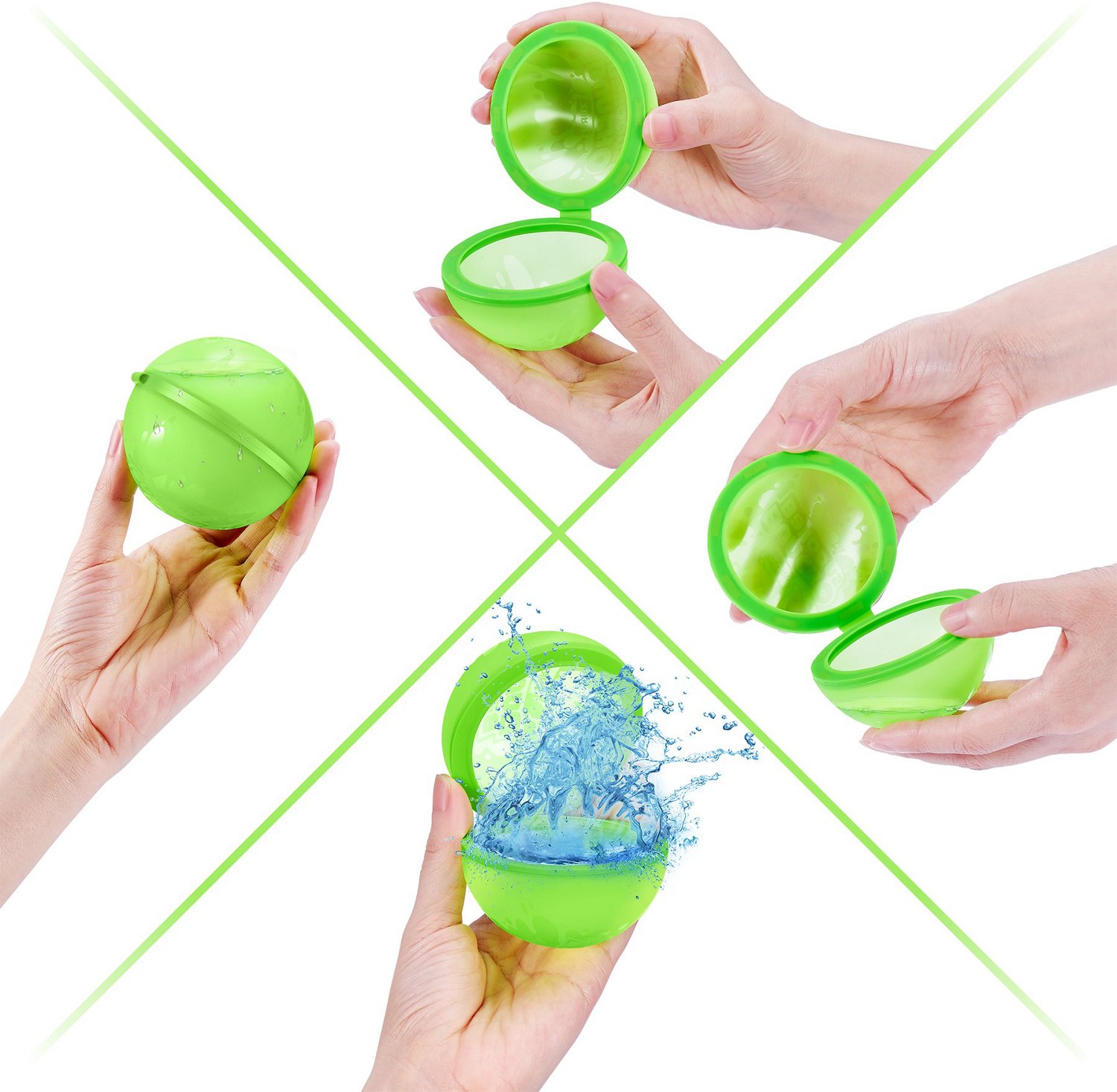ZURU Reusable Water Balloons 6-Pack                                                                                              - view number 4