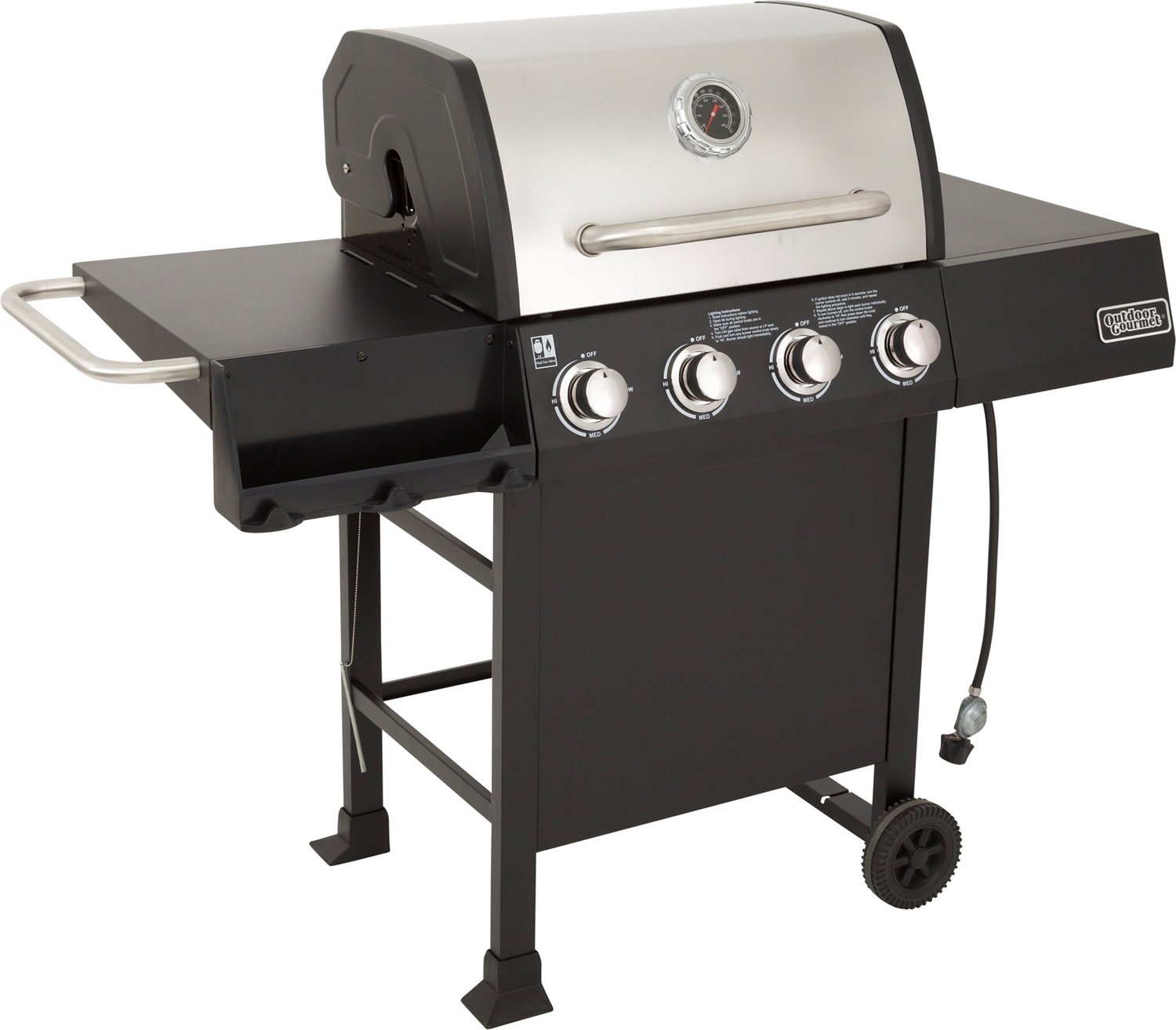 Outdoor Gourmet Classic 4 Burner Gas Grill Academy