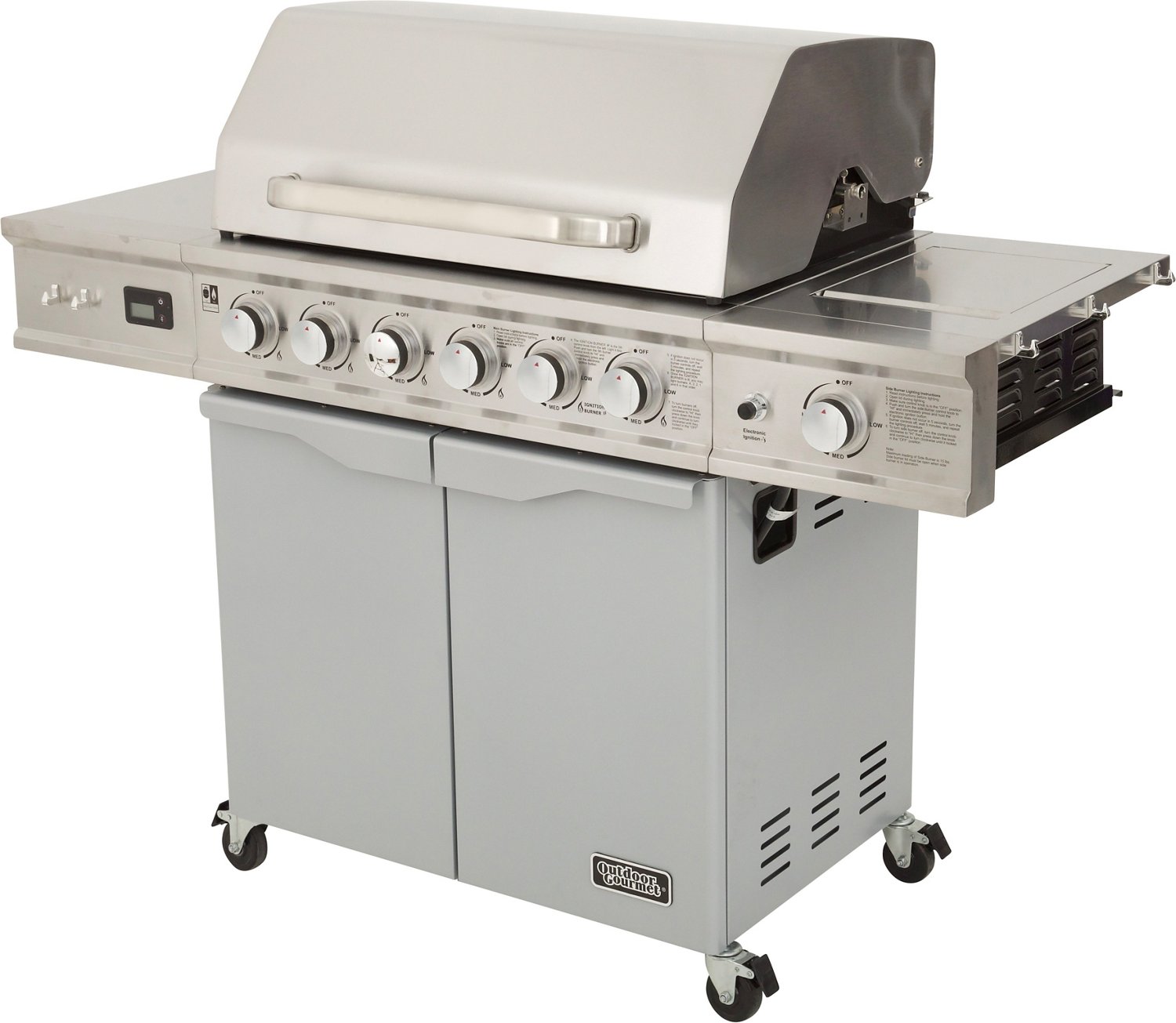 7 burner gas bbq best sale