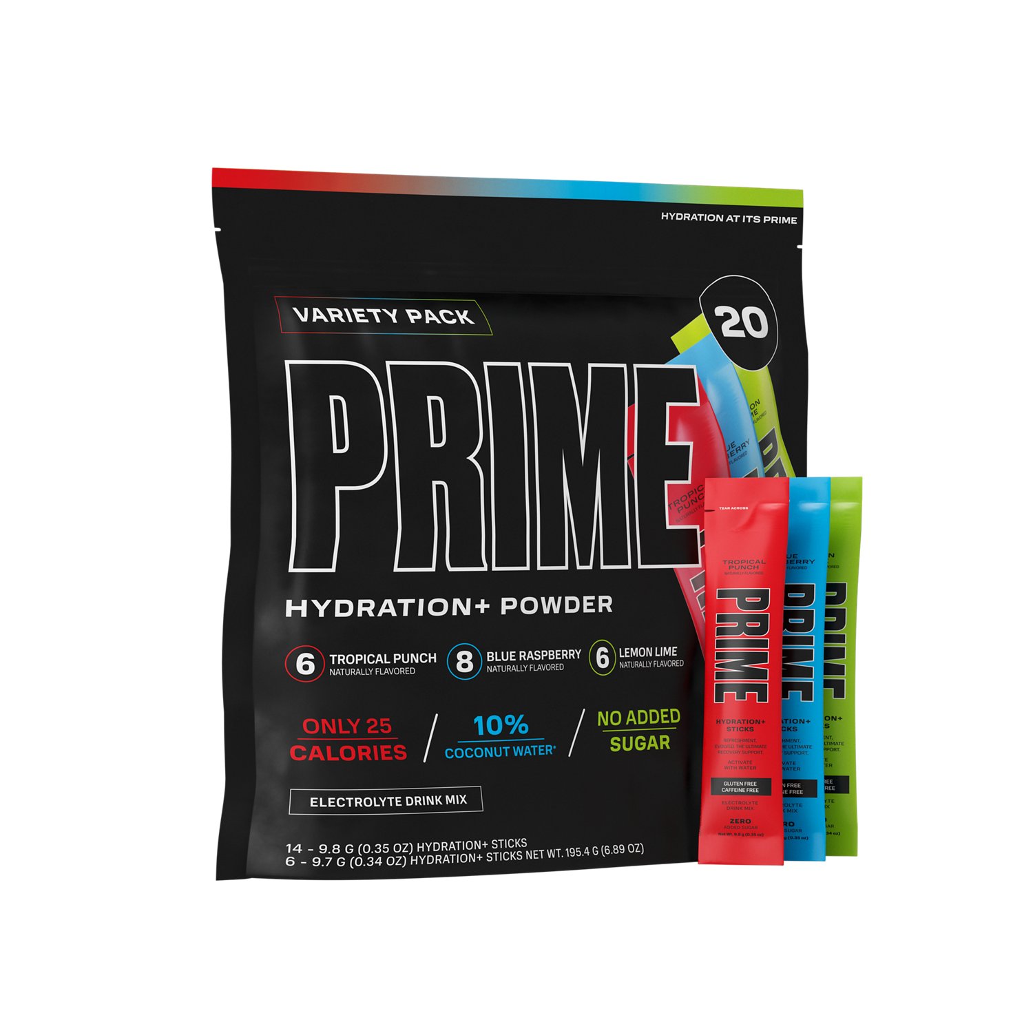 Prime Variety Hydration Sticks 20-Pack | Academy