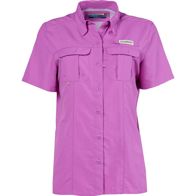Magellan Outdoors Women's Laguna Madre Fishing Shirt Radiant Orchid, Small - Women's Fishing Tops at Academy Sports