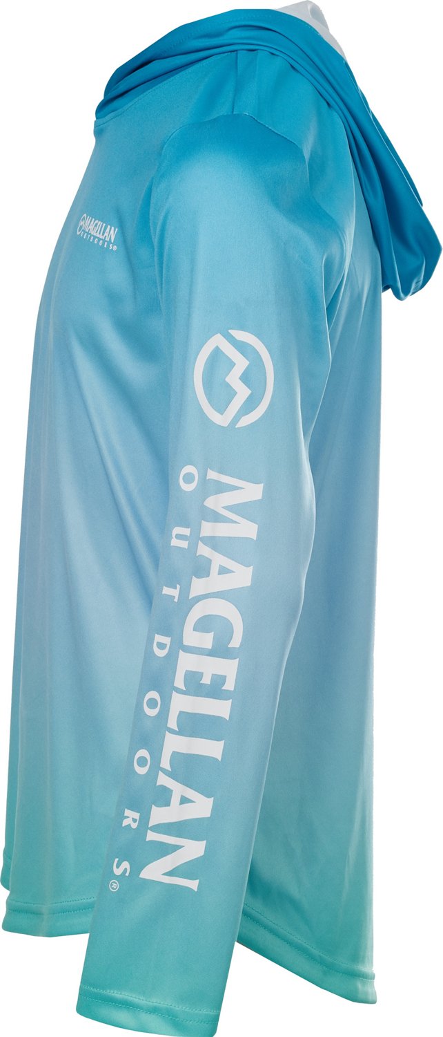 Magellan Outdoors Girls' Caddo Lake Ombre Hoodie - view number 5