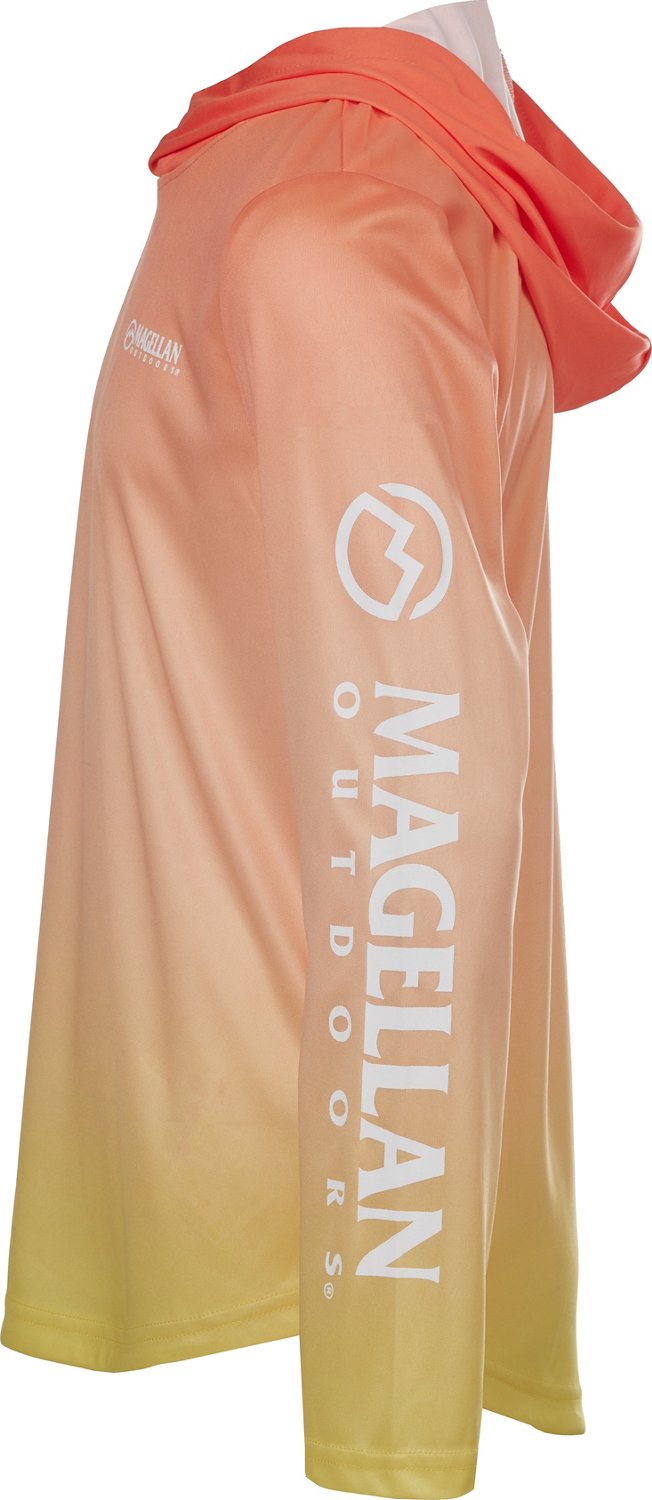 Magellan Outdoors Girls' Caddo Lake Ombre Hoodie - view number 3