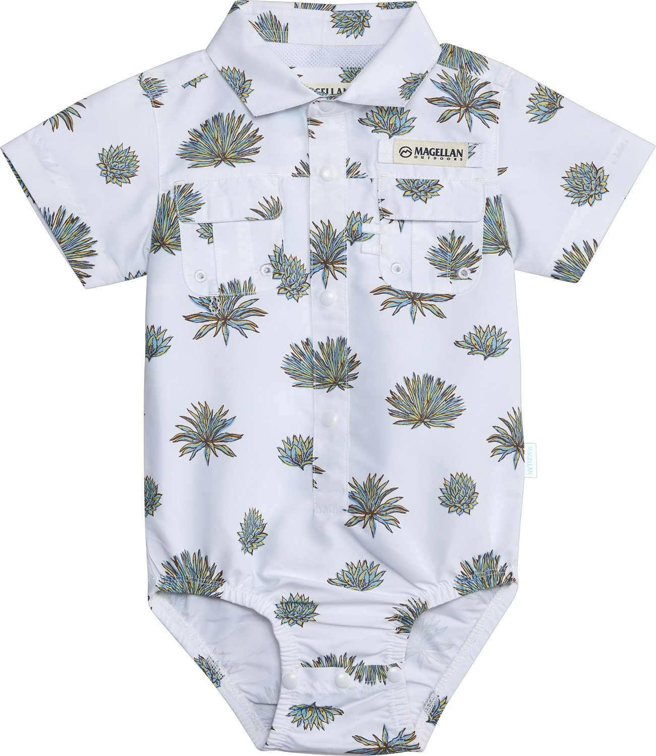 Magellan Infant Boys' Laguna Madre Print Short Sleeve Onesie - view number 1