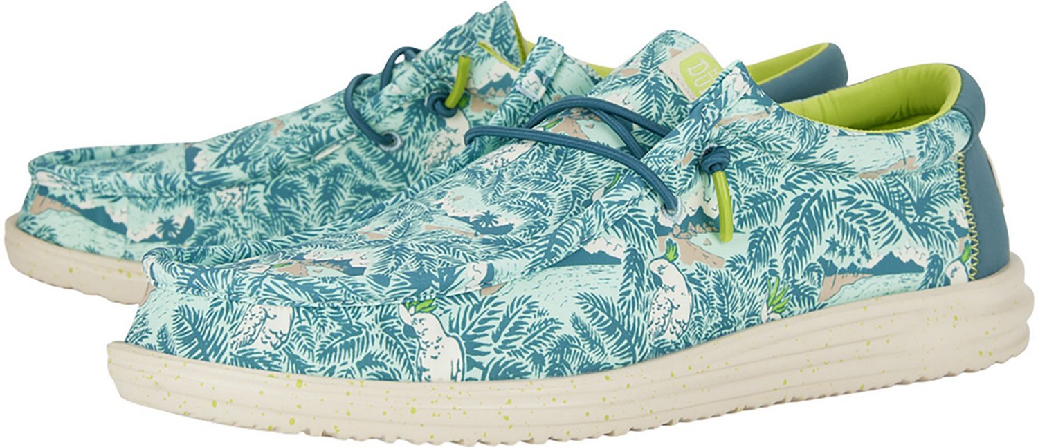 HEYDUDE Men's H20 Tropical Wally Shoes | Free Shipping at Academy