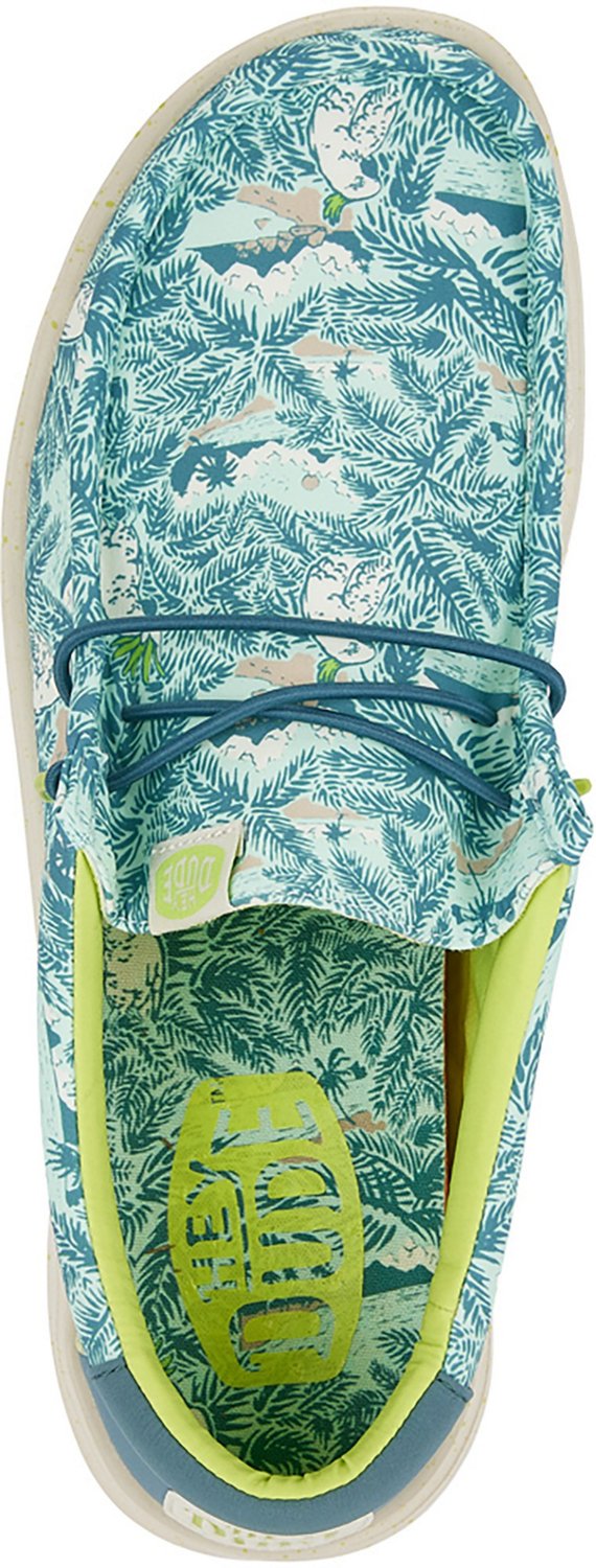 HEYDUDE Men's H20 Tropical Wally Shoes                                                                                           - view number 6