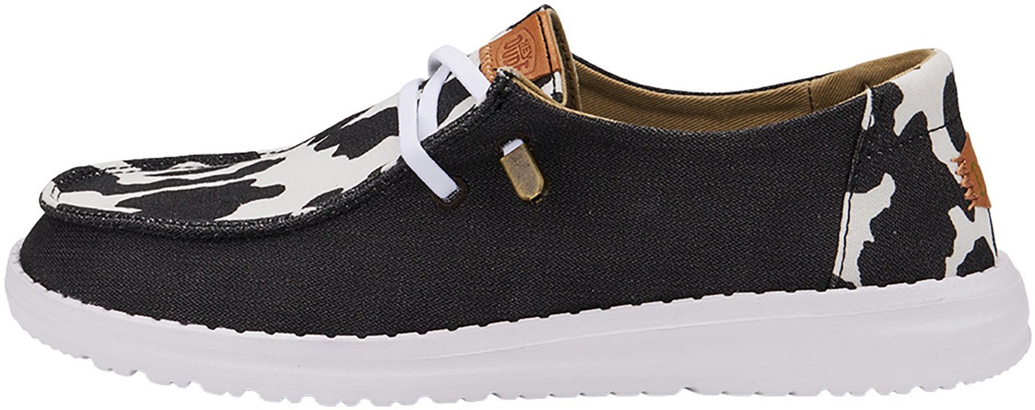 HEYDUDE Women's Wendy Cow Print Shoes - view number 2