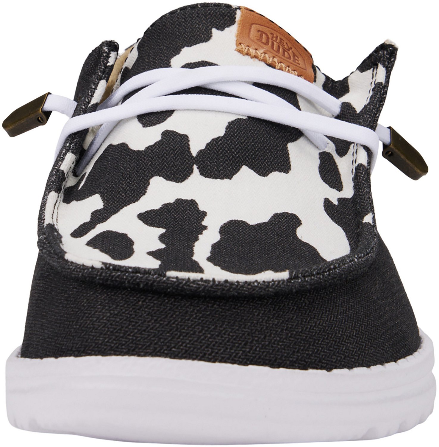 HEYDUDE Women's Wendy Cow Print Shoes - view number 4