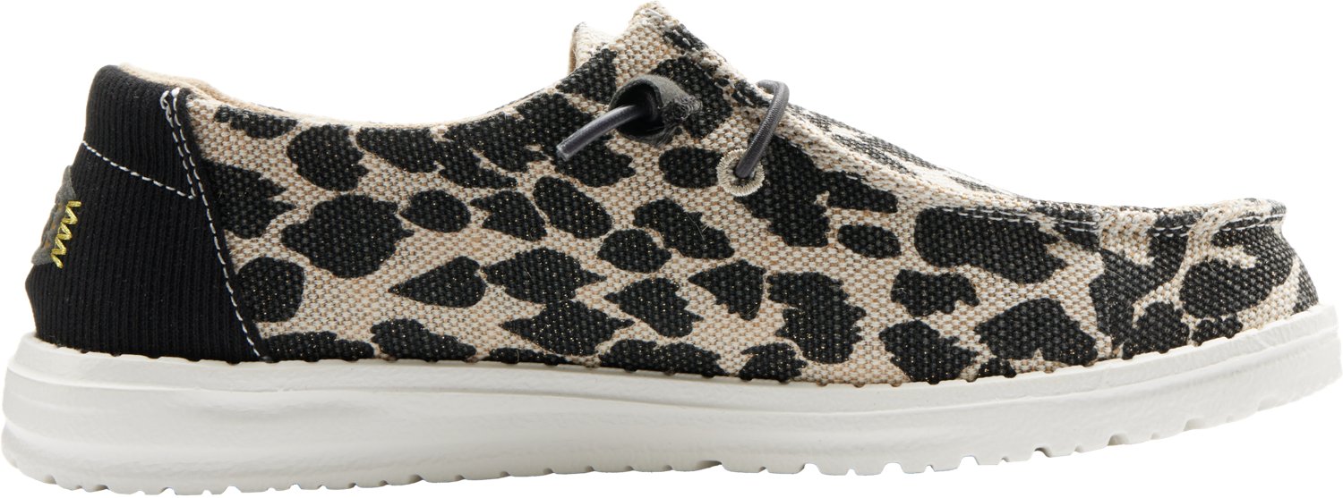 HEYDUDE Women's Leopard Wendy Shoes