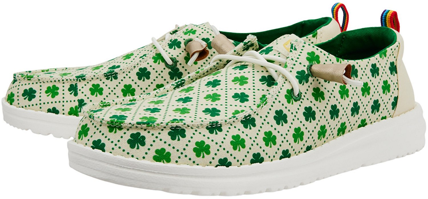 HEYDUDE Women's Lucky Shamrock Wendy Shoes - view number 3