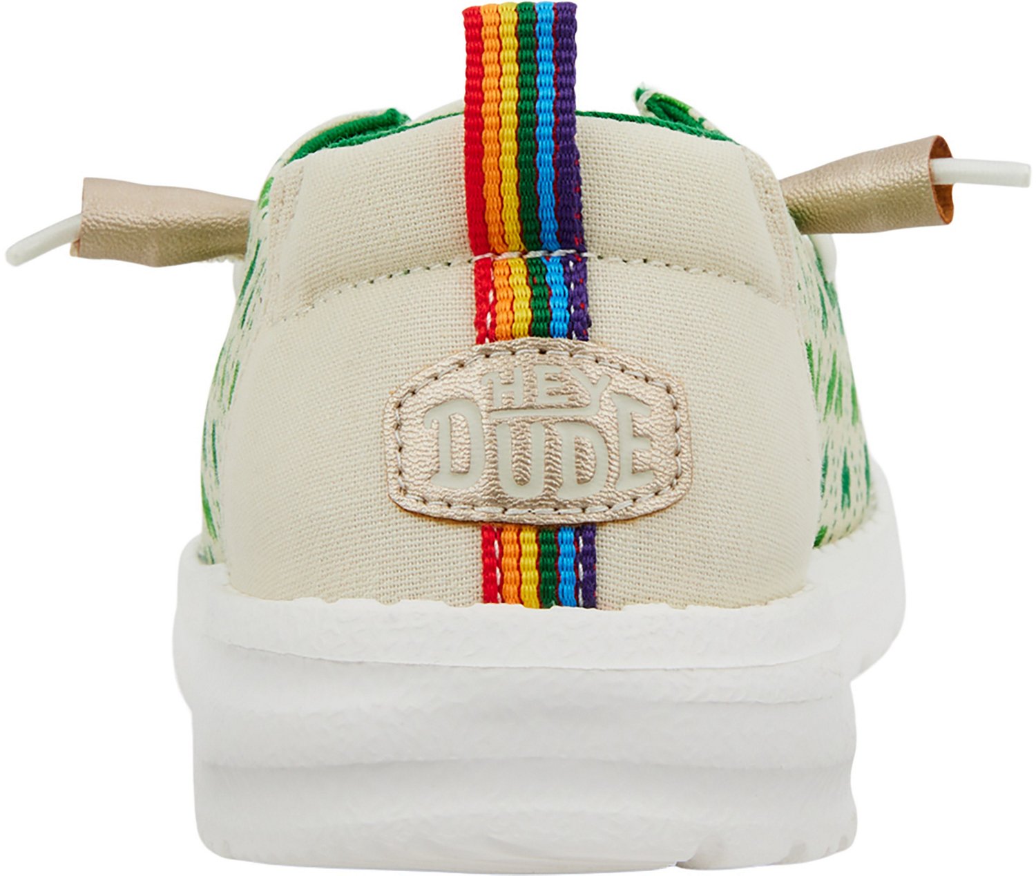 HEYDUDE Women's Lucky Shamrock Wendy Shoes - view number 5