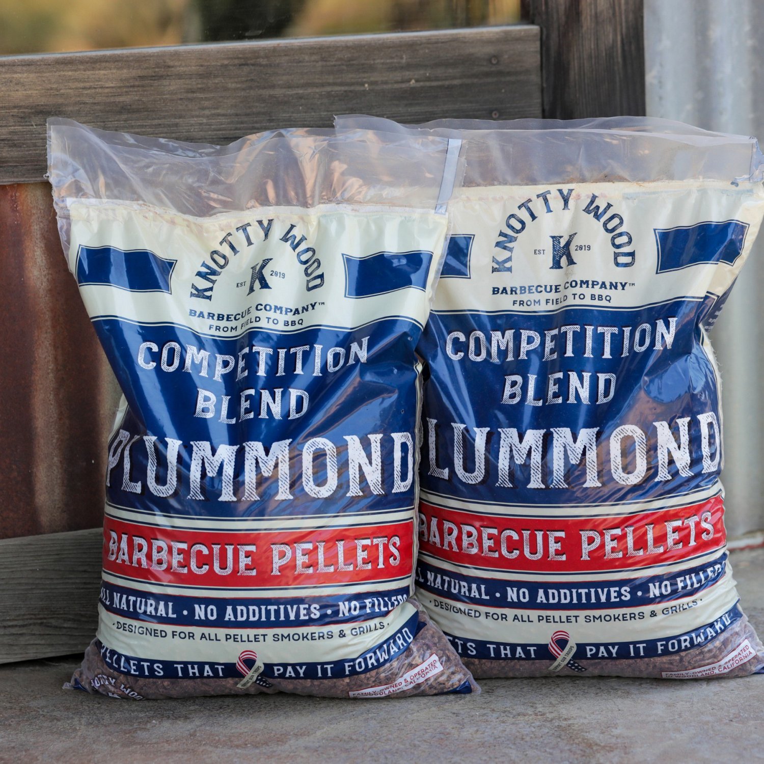 Knotty Wood Barbecue Company Competition Blend 20 lb Plummond Wood Pellets - view number 3